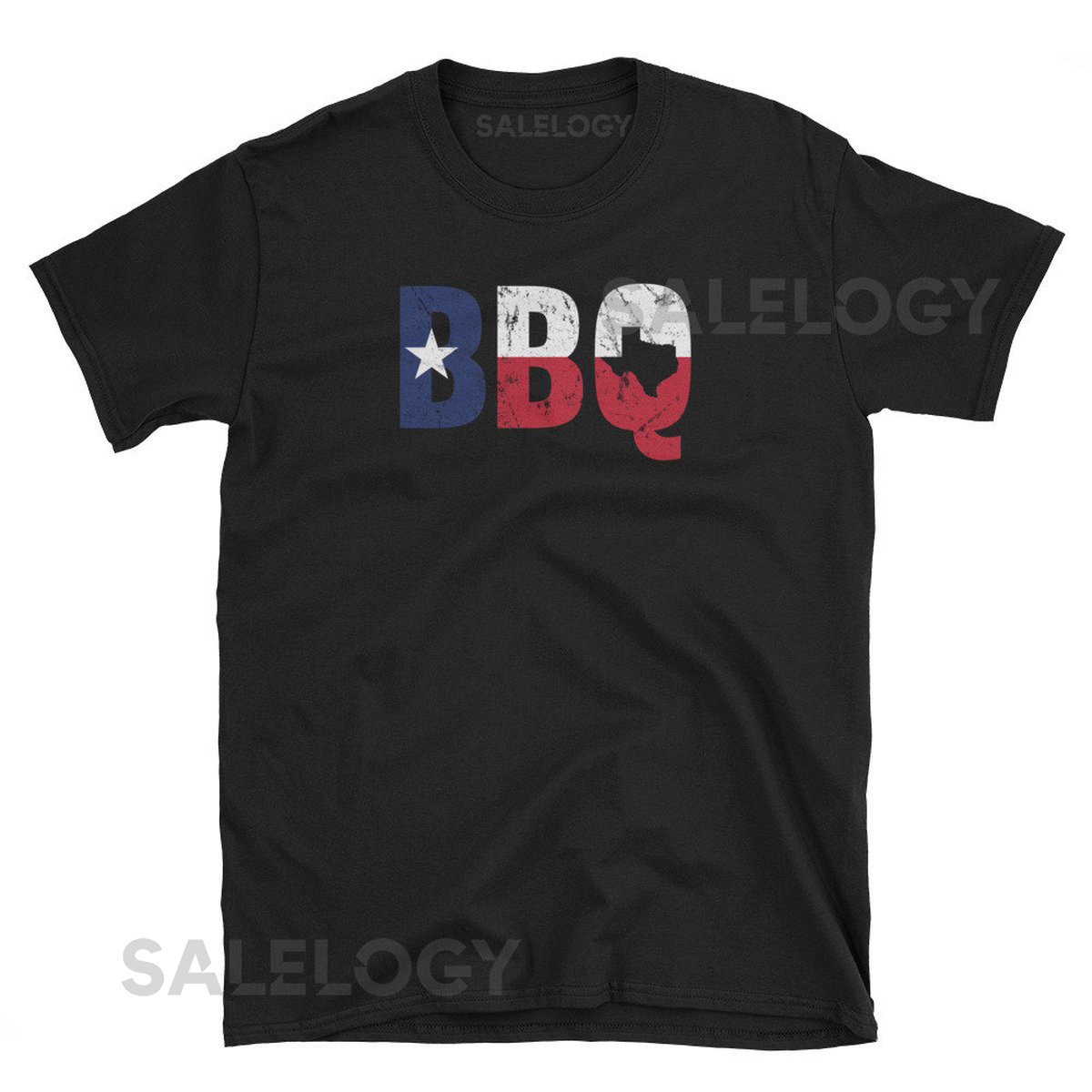 Texas Flag BBQ Shirt Barbecue Brisket T Shirt Dallas Houst_873