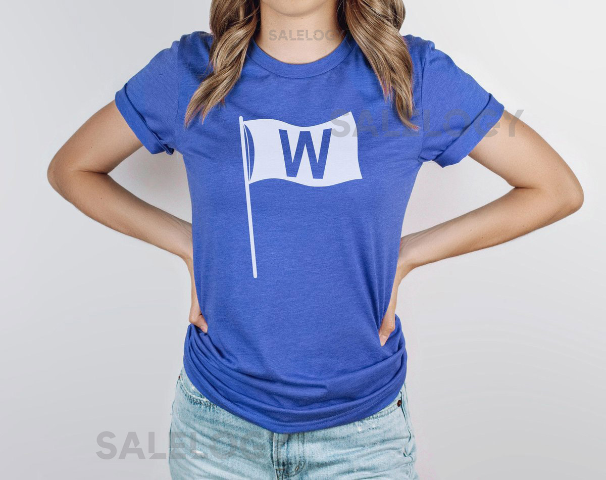 Chicago T-shirt Chicago Shirt Chicago Win Flag Baseball Shirt Unisex_234