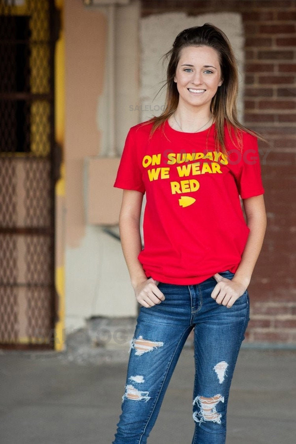 Kansas City Chiefs Red Sunday Shirt_368