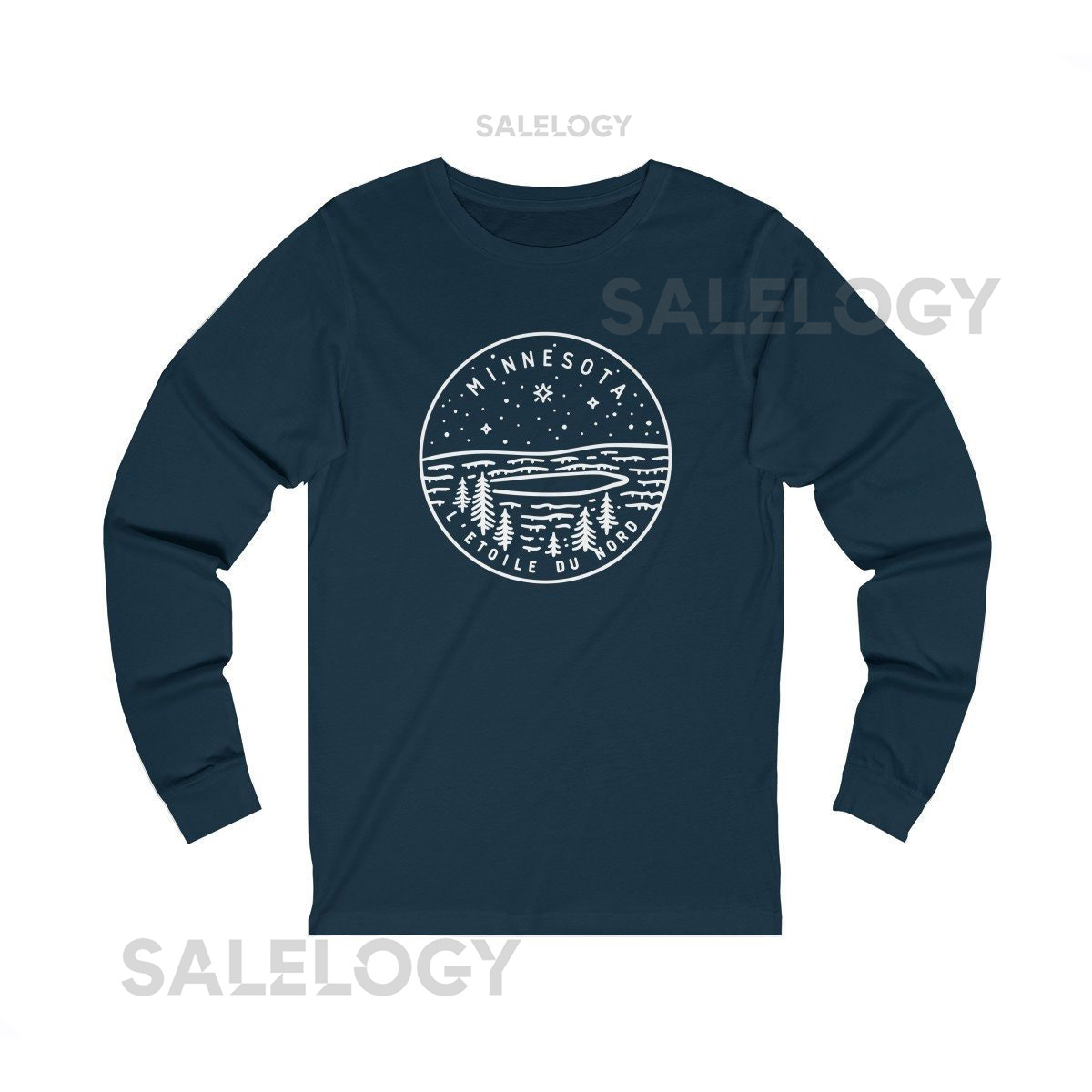 Minnesota Long Sleeve Shirt Unisex State Graphic Tee_604