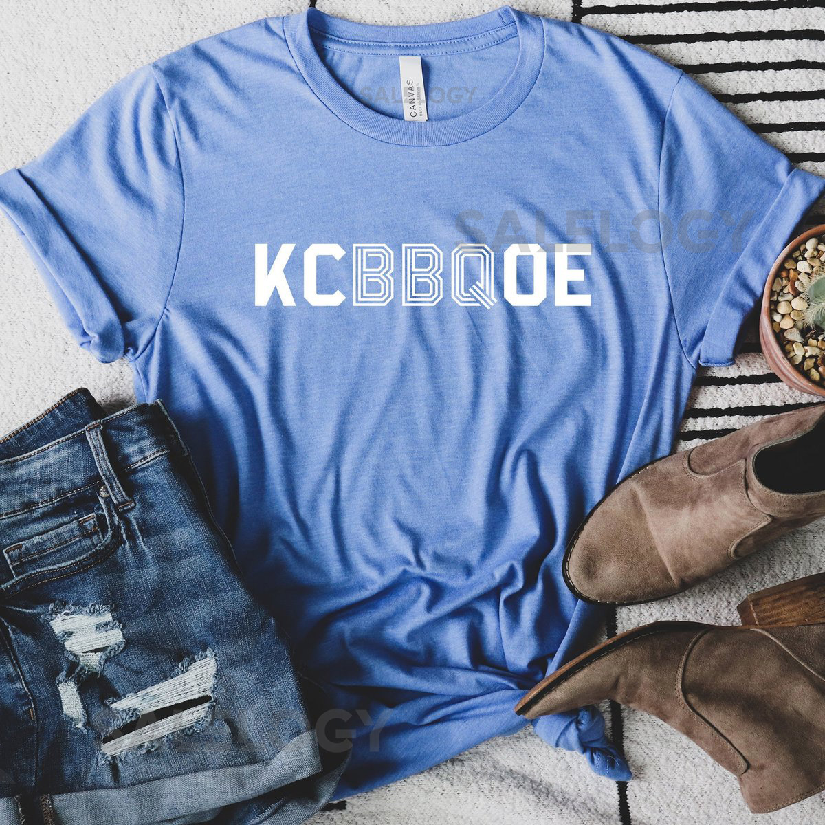 KC BBQ OE Kansas City Pride Shirt Short Sleeved Shirt Multiple Color Options Made To Order_467