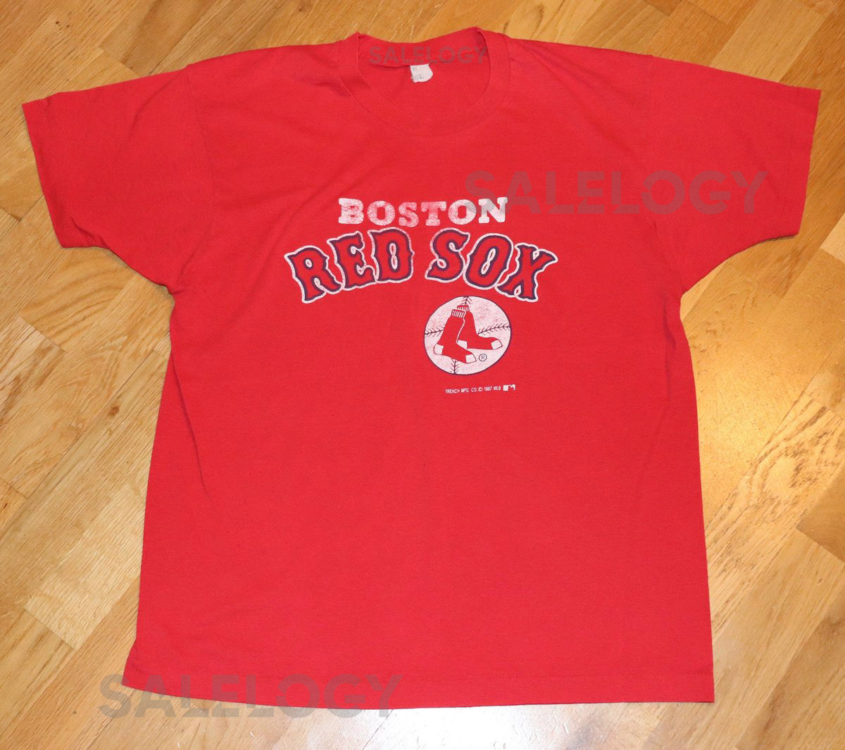 1980's BOSTON ReD SoX vintage faded soft thin original MLB baseball jersey tee t-shirt LXL X-Large 5050 tshirt GiFT_8