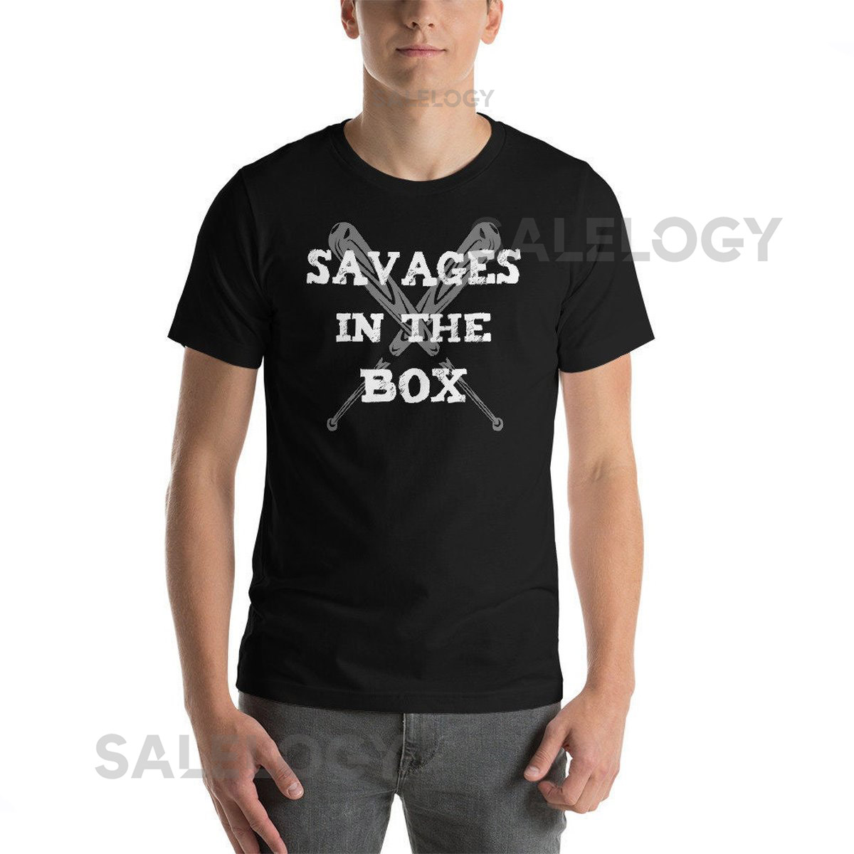 Savages in the Box New York Yankees Bronx Bombers Yankees Fan T Shirt Aaron Boone Ejection Rant_127