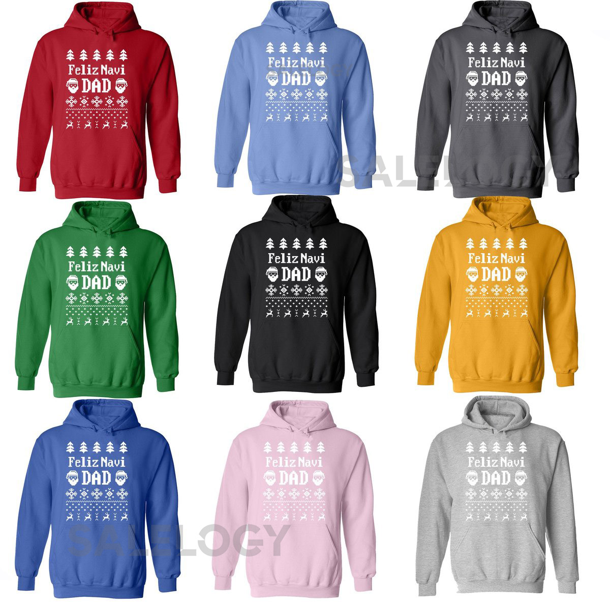 Felix Navi DAD Ugly Christmas Sweater Christmas Sweatshirt Funny Xmas Sweater Sweatshirt Hoodie_44