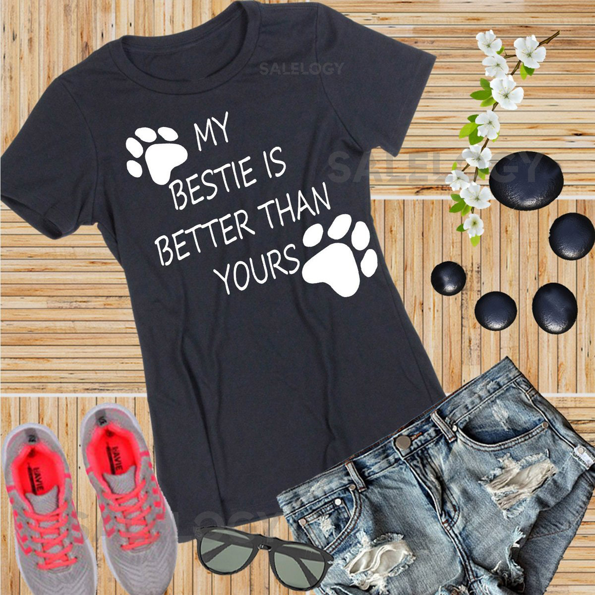 My Bestie Better Than Yours Unisex Tshirt Funny Fashion Mens Womens Unisex Tee Shirt Funny Pet Shirt Puppy Tee_720