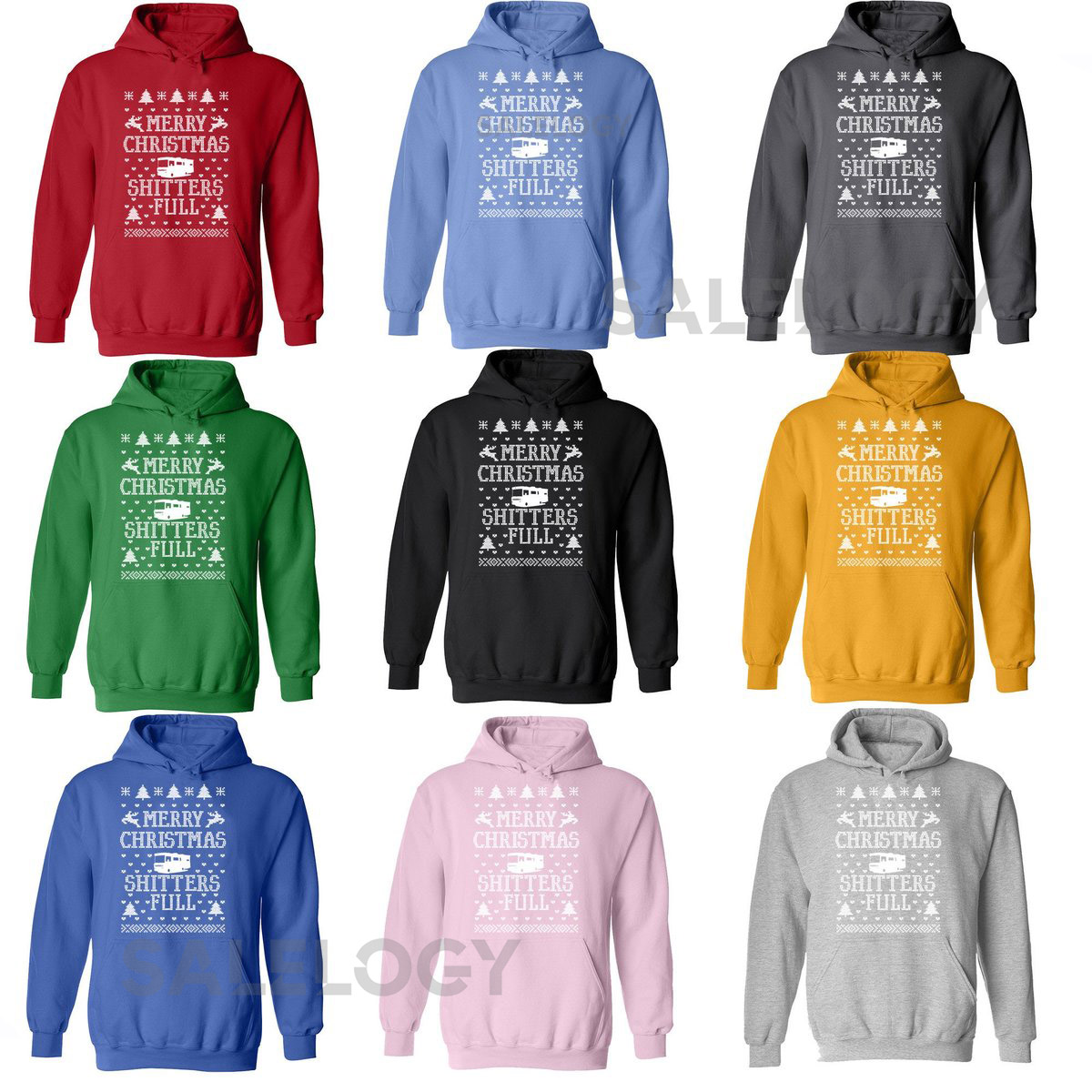 Merry Christmas Shitters Full Ugly Christmas Sweater Christmas Sweatshirt Funny Xmas Sweater Sweatshirt Hoodie_87