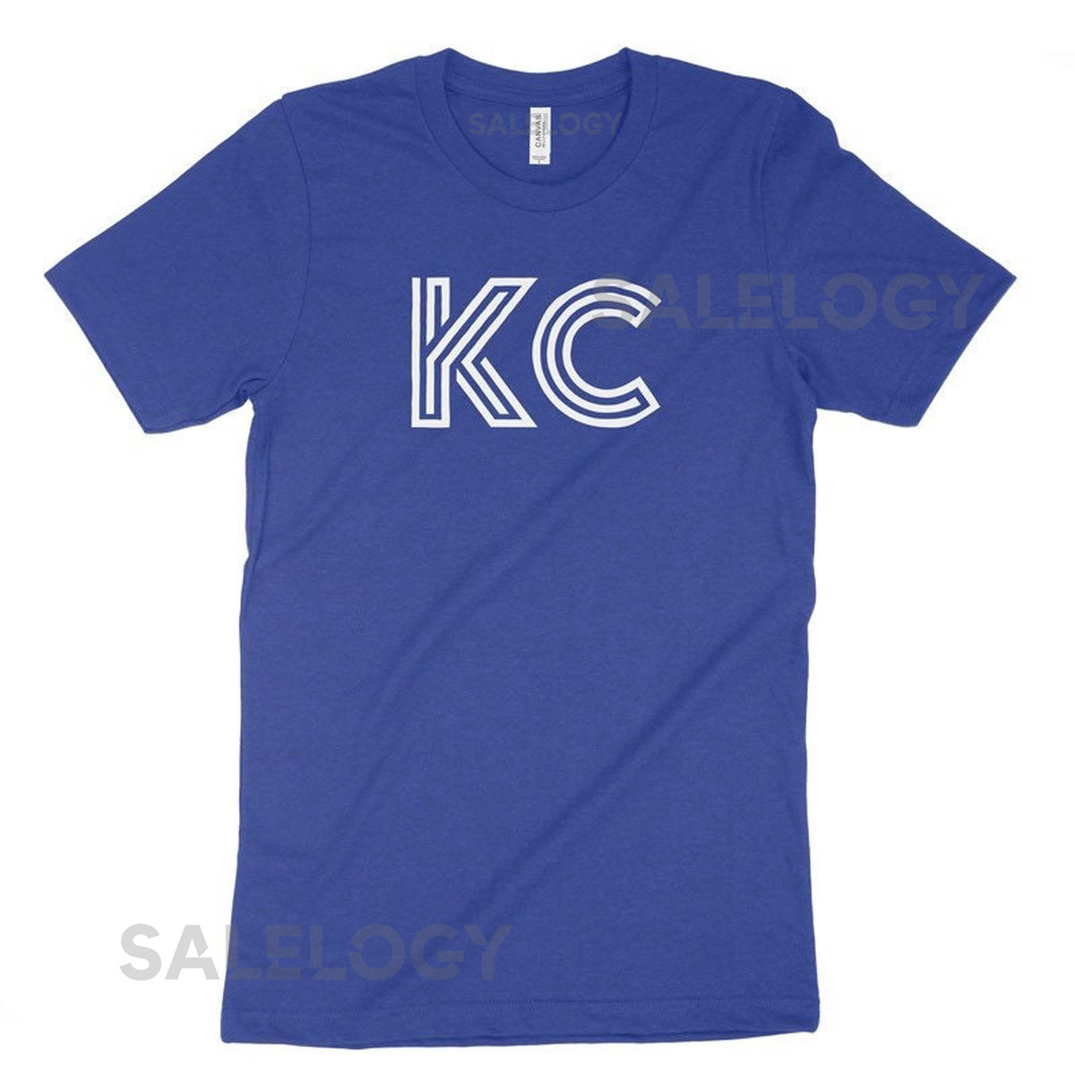 1976 Vintage KC T-Shirt in 4 Colors Bella Canvas made by kcluvco_4