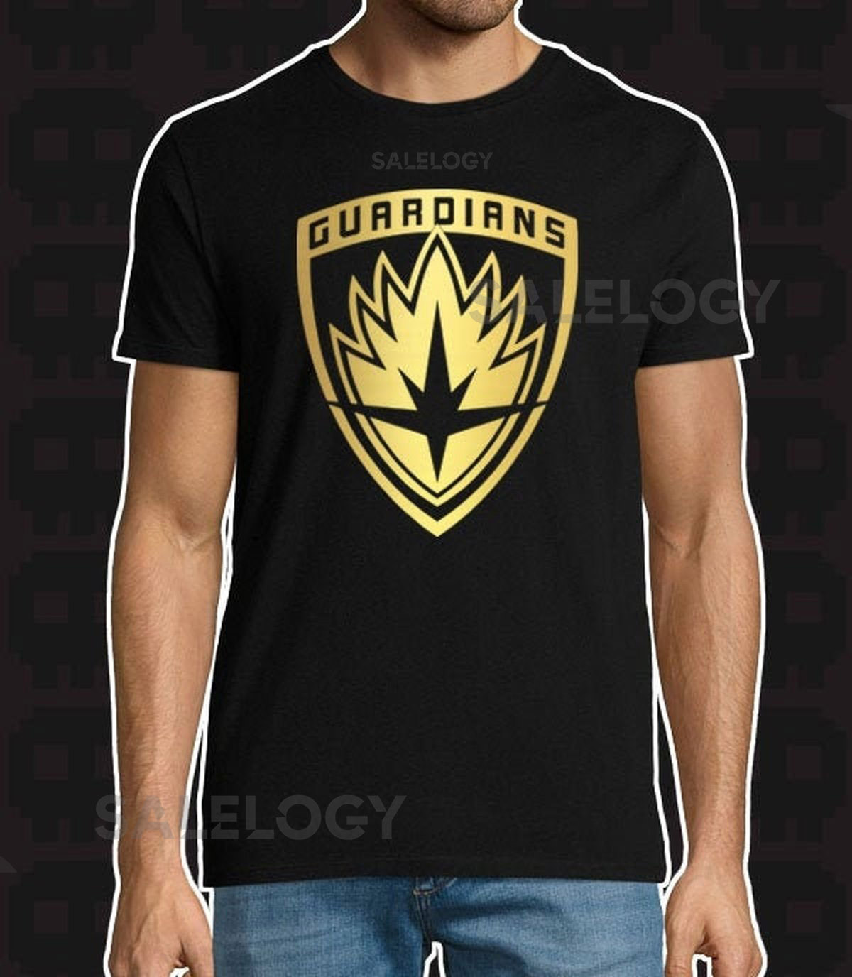 Guardians of the galaxy comic book logo Mens size small - XXL T-shirt_505