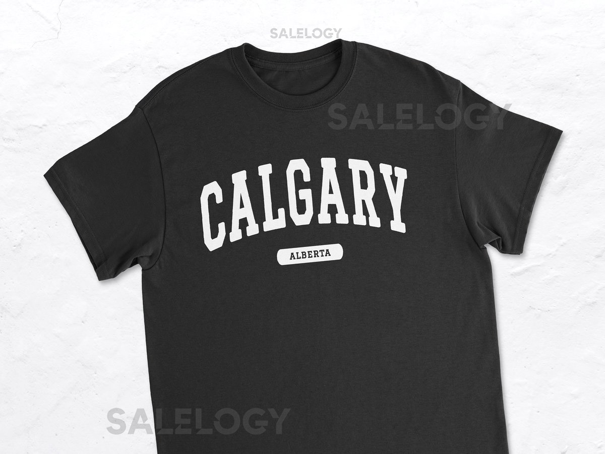 Calgary Alberta College Style T-Shirt_39