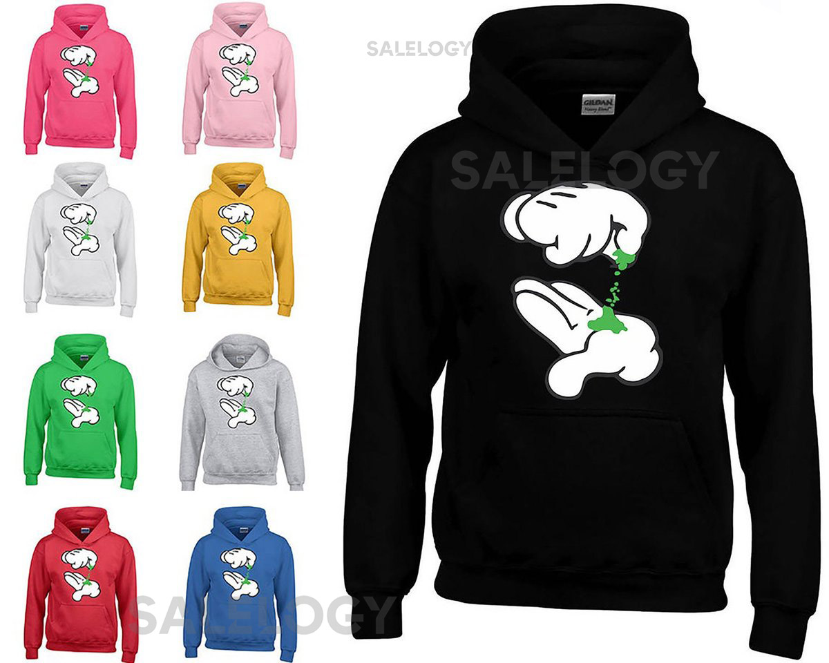 Cartoon Hands PINCHING WEED Unisex HOODIE Joint Pot Marijuana Funny Hood Sweatshirt_18