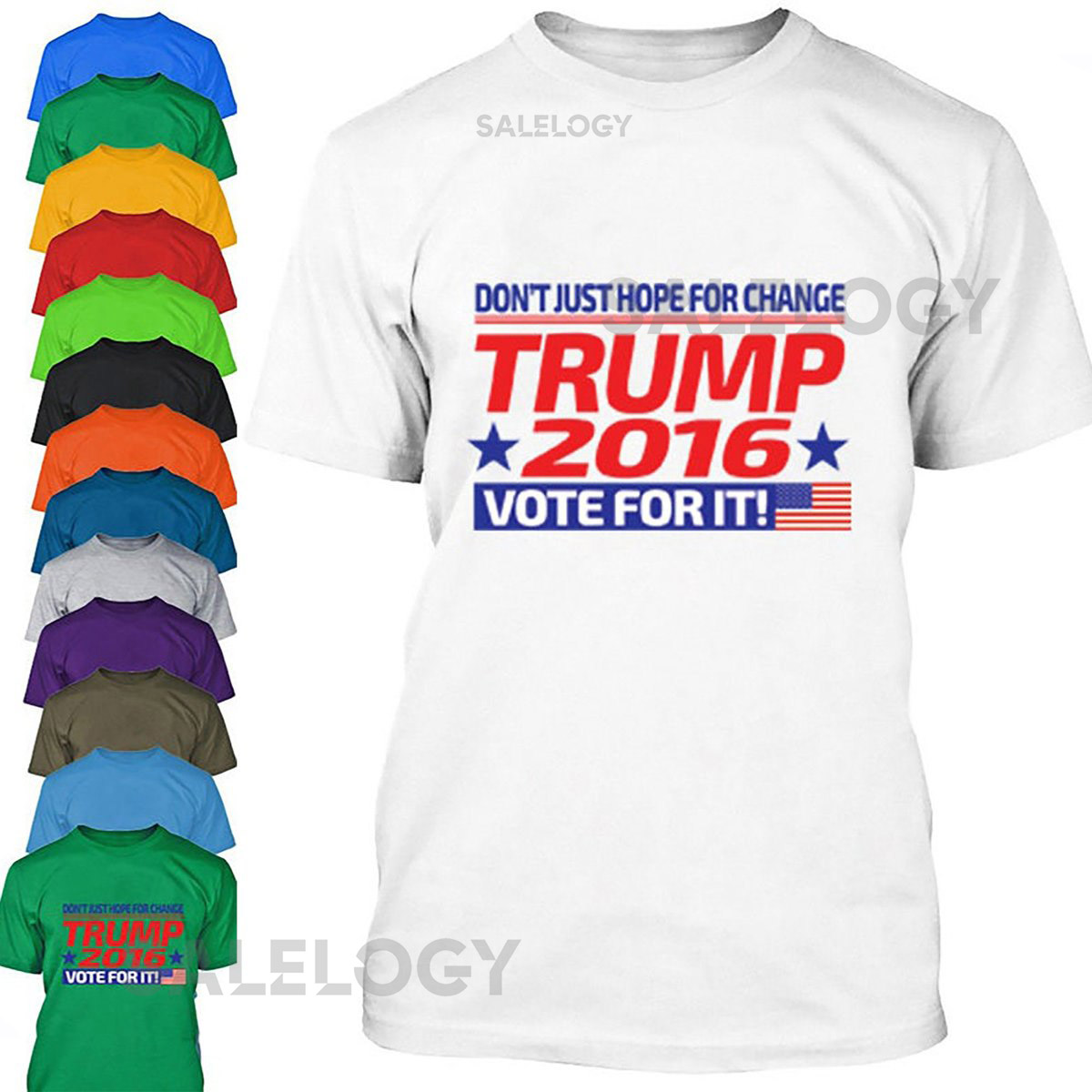 Trump for President 2016 Make America Great Again Republican T-Shirt Man Short Sleeve Man T-shirt Soft and Comfortable Soft Fabric_1149