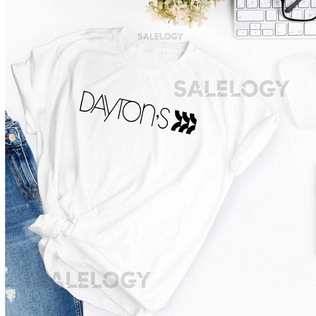 Dayton's Department Store T-Shirt 80's Logo_104