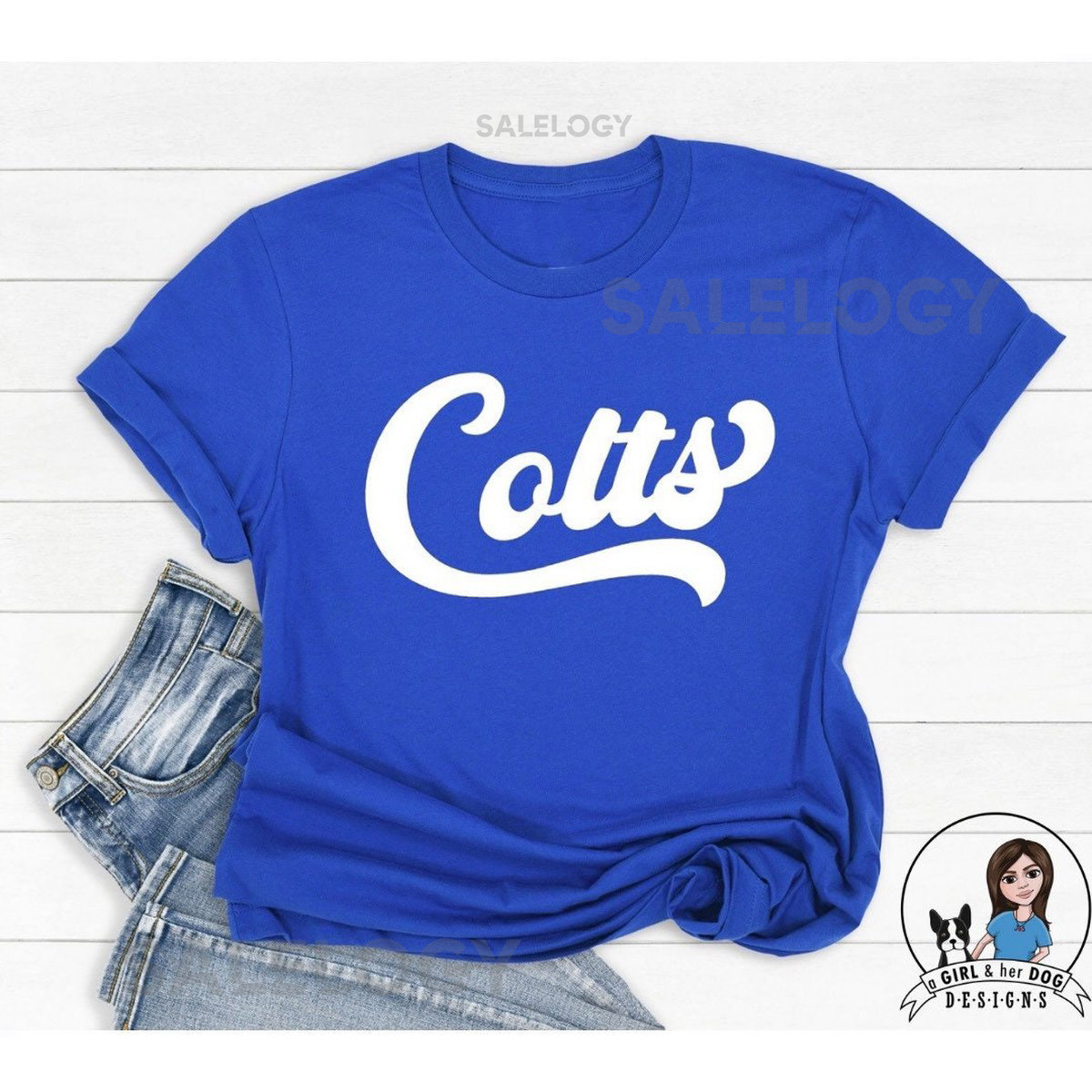 Colts Shirt Indianapolis Colts Shirt Football Fan Gift for Her Birthday Gift Ret_51