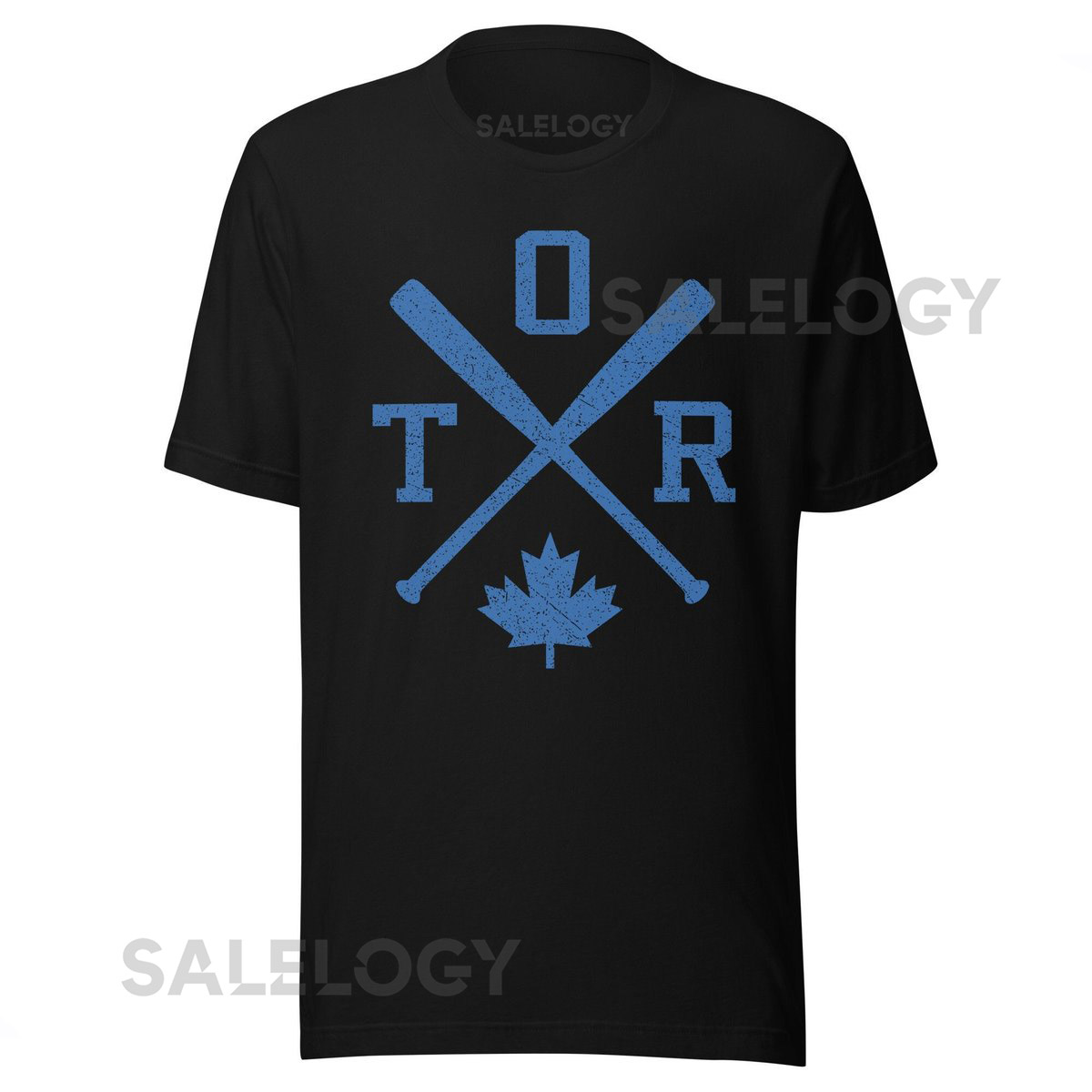 Vintage Toronto Baseball Bats Retro TOR Premium Unisex T-Shirt_542