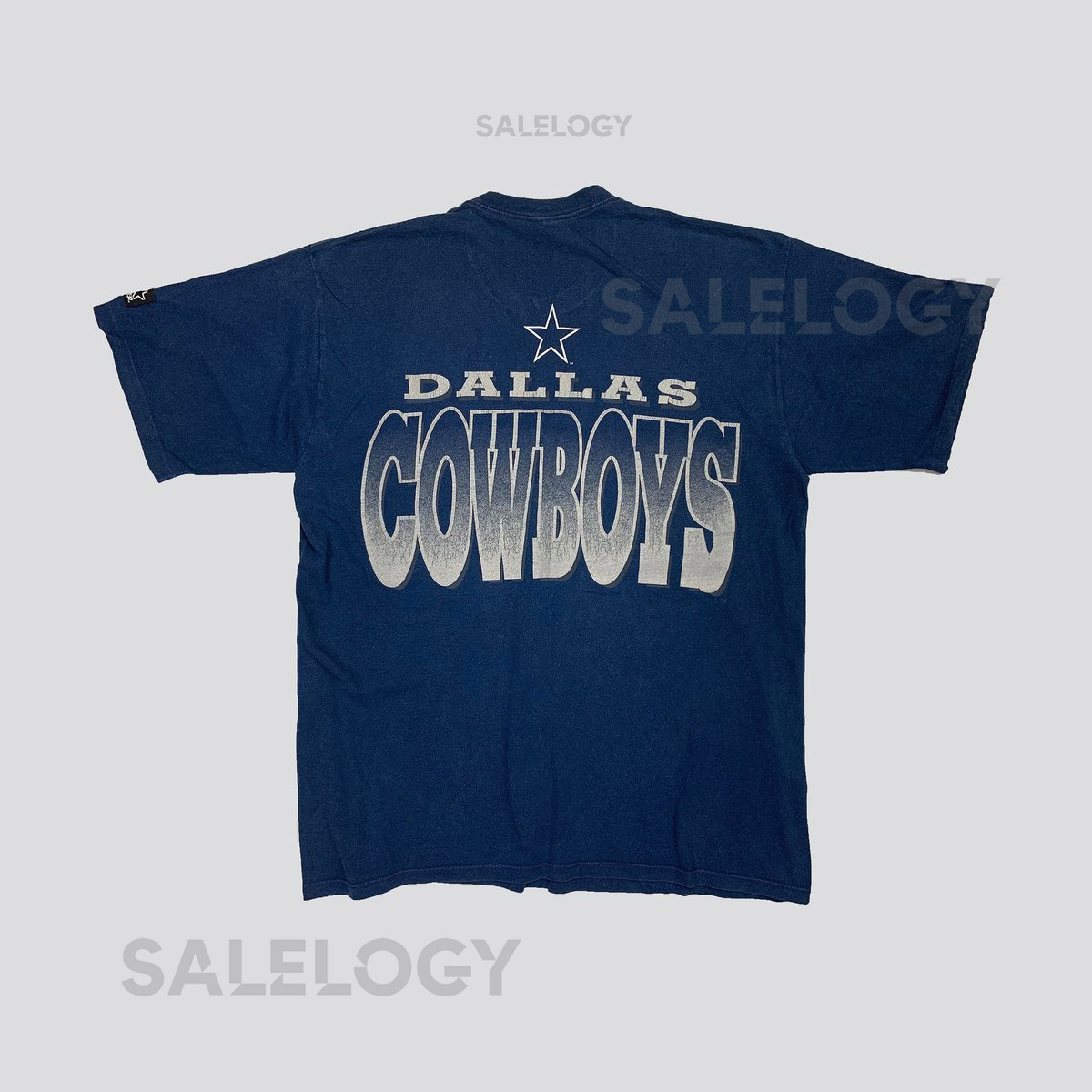 Vintage 1994 Dallas Cowboys T Shirt Size XL Blue VTG NFL Spot Tee_481