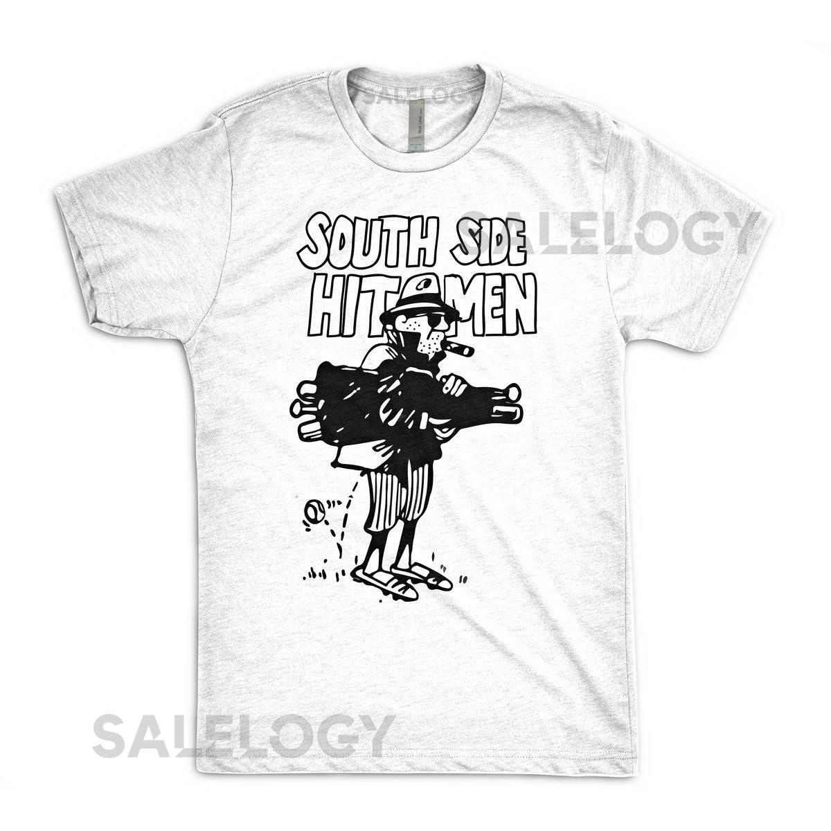 South Side Hitmen Vintage White Sox T-Shirt_141