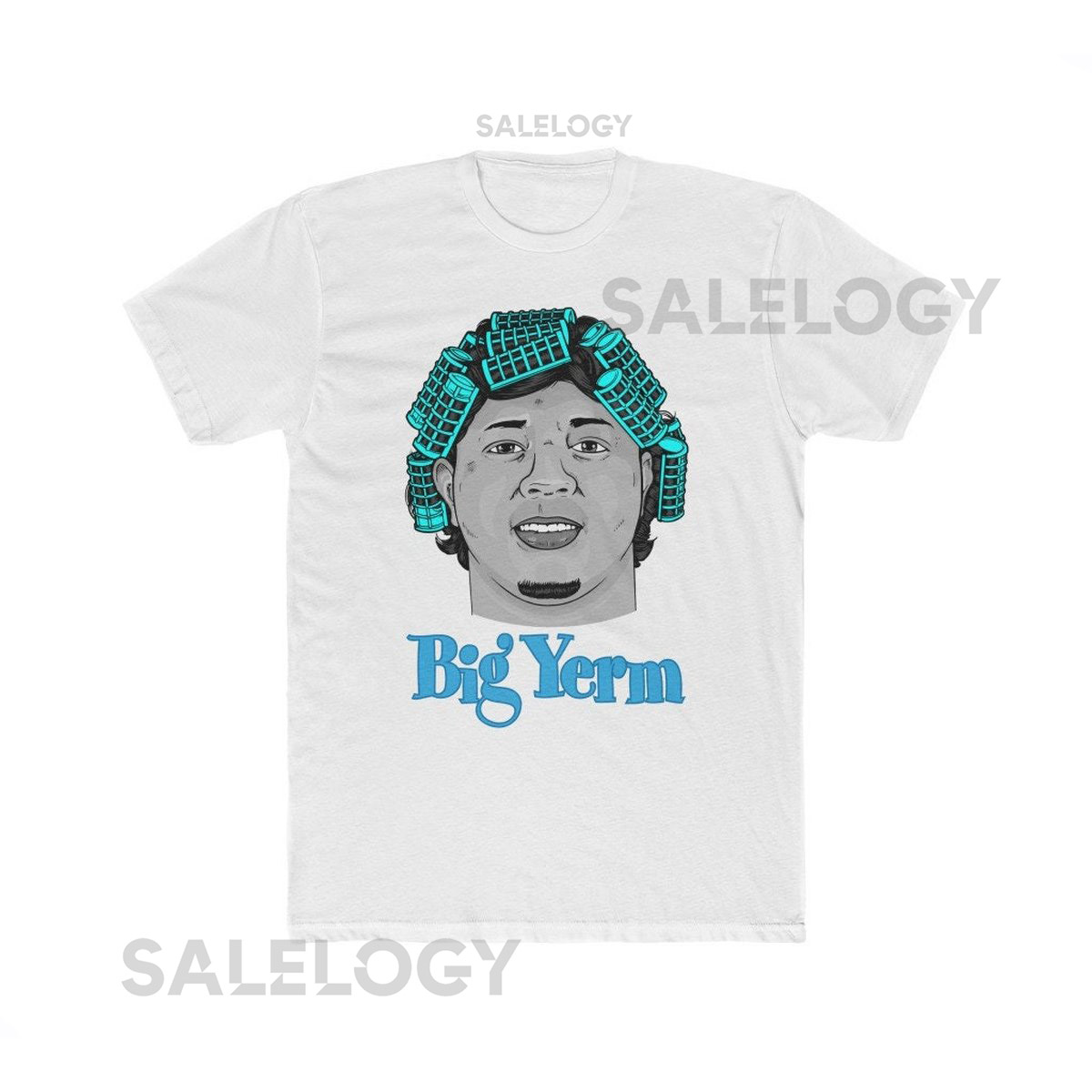 Big Yerm Unisex Tee Yermin Mercades The Yerminator Chicago White Sox MLB Friday Big Worm Big Perm Parody Humor Baseball_60