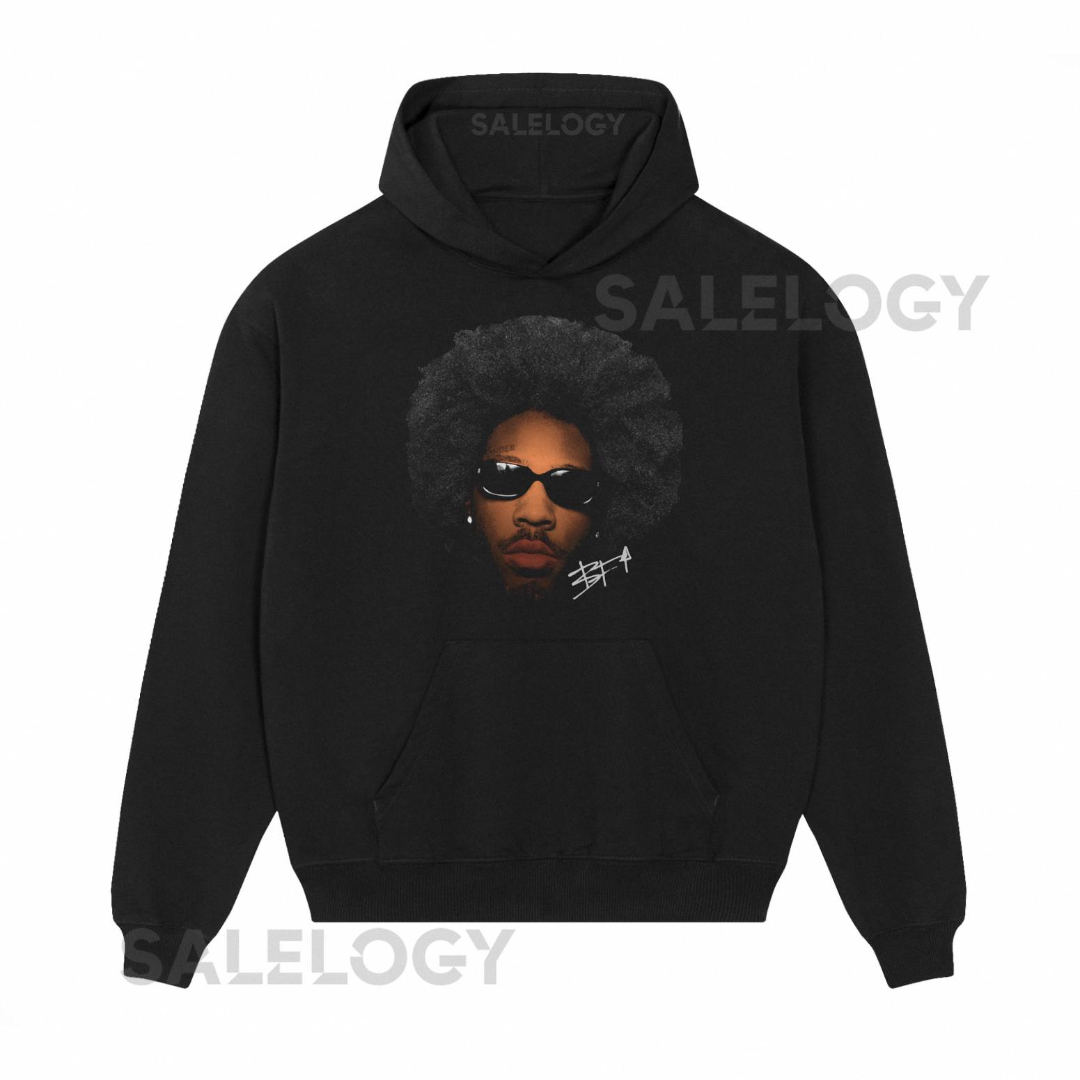 Brent Faiyaz Wasteland Face Hoodie