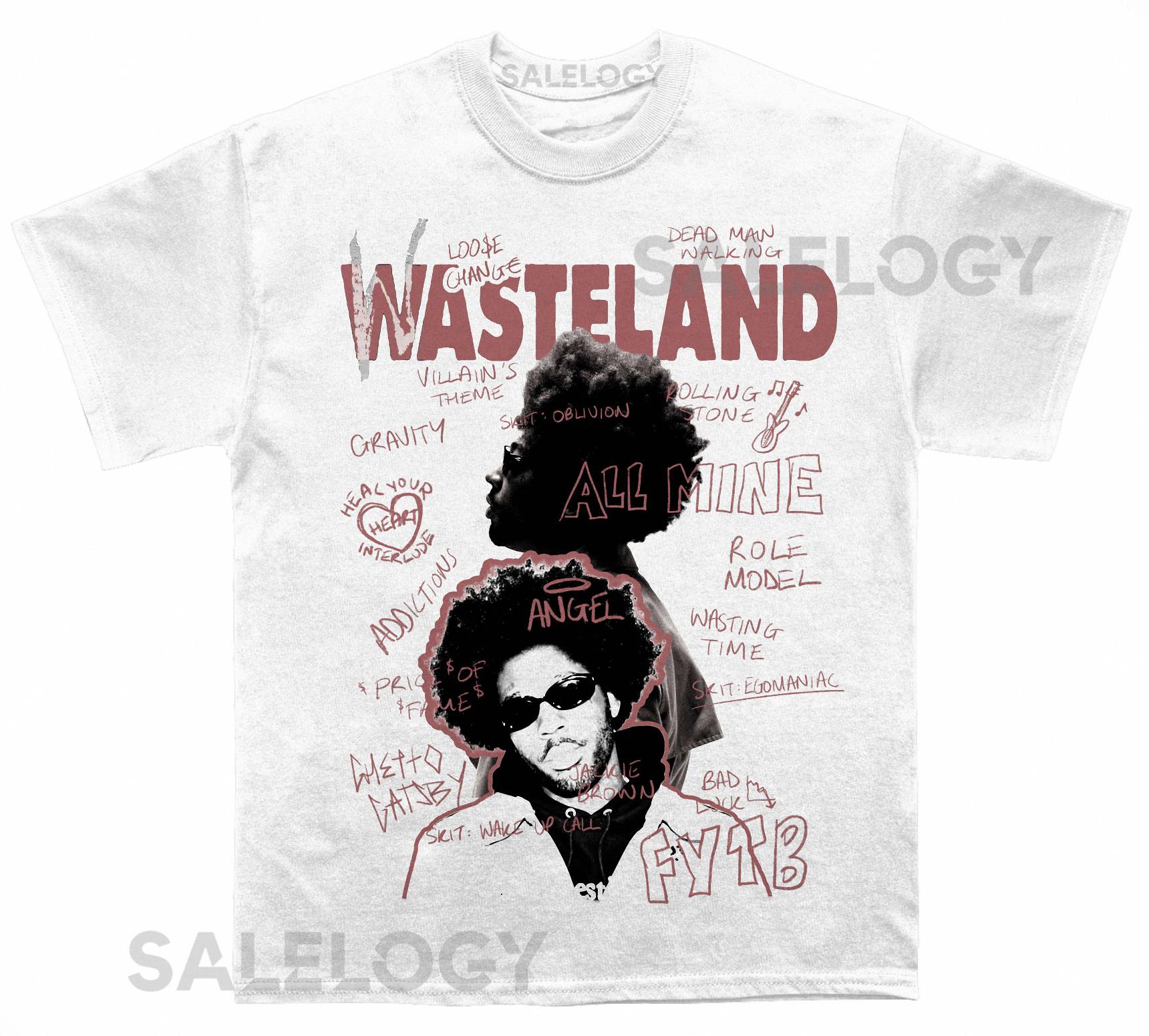 Brent Wasteland Sketchbook T shirt