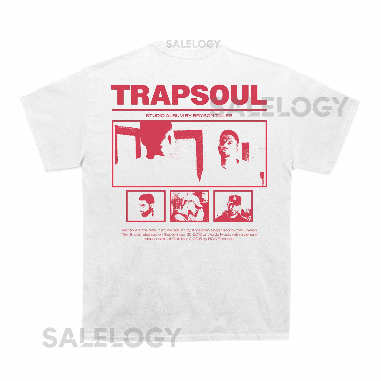Bryson Tiller Trapsoul Poster T shirt (With Backprint)