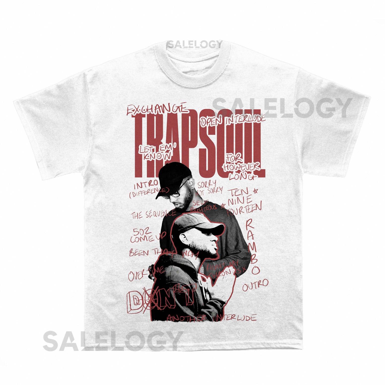 Bryson Tiller Trapsoul Sketchbook T shirt