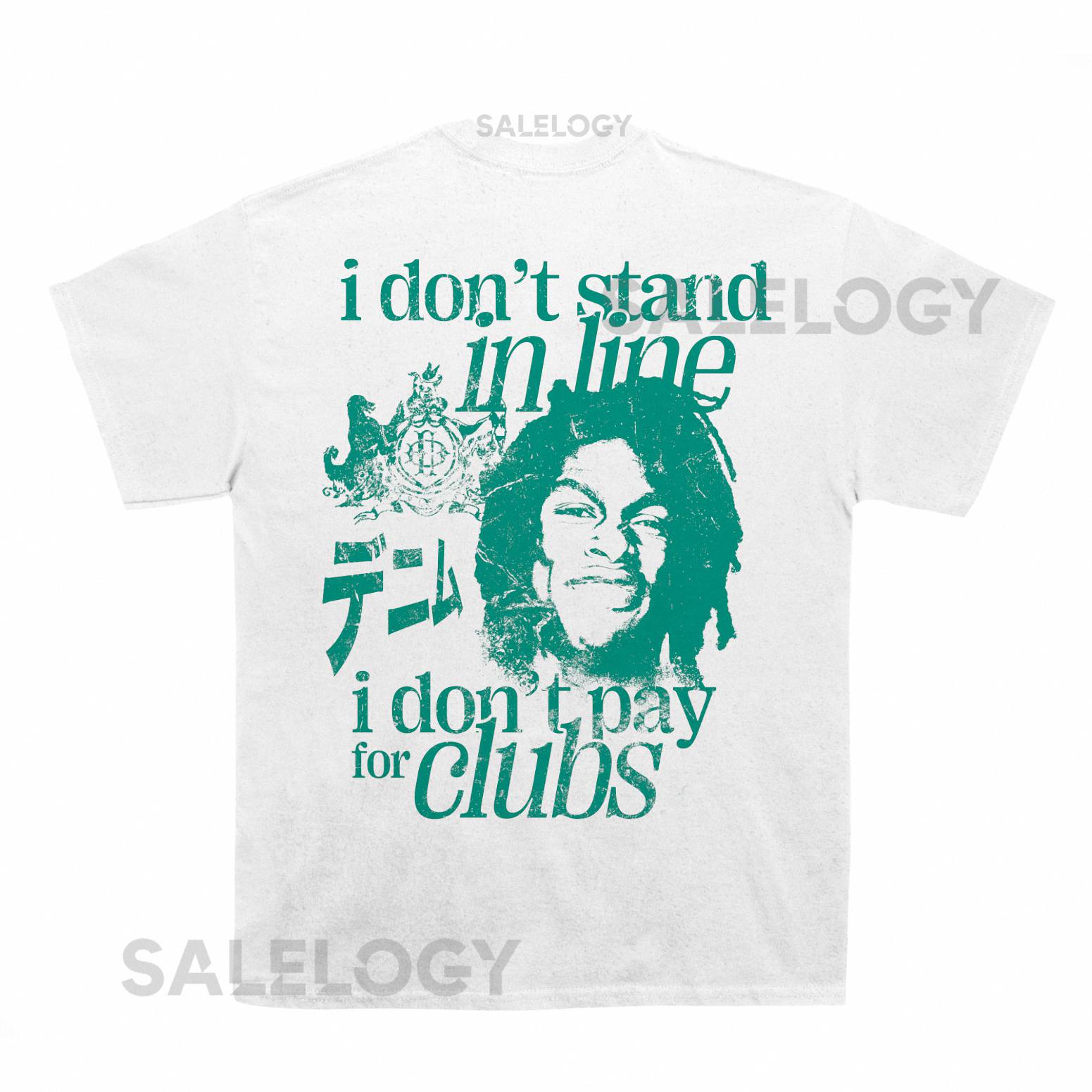 Daniel Caesar Japanese Denim T shirt