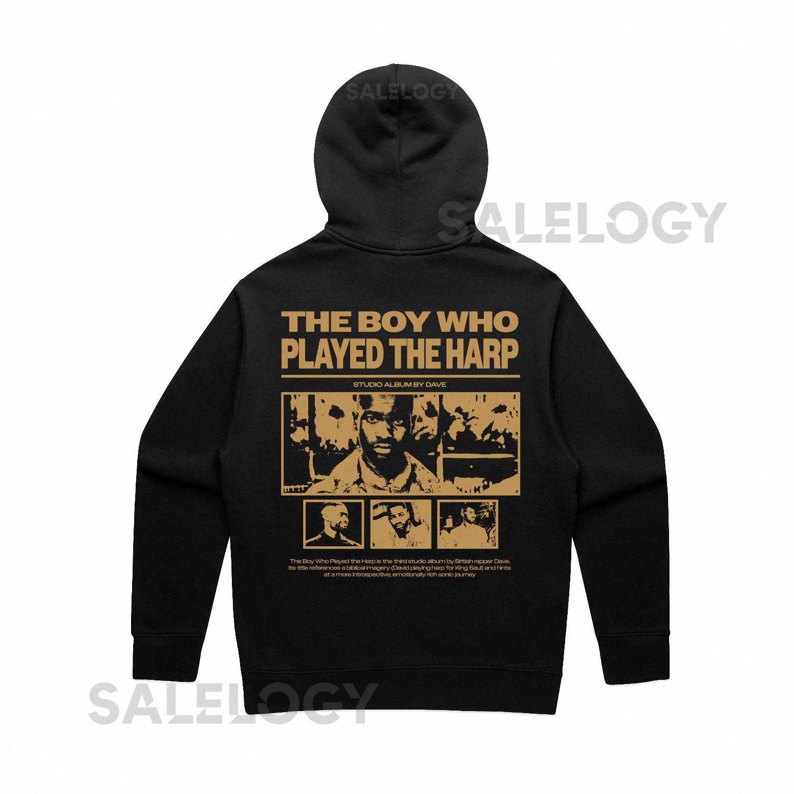 Dave The Boy Who Played The Harp Poster Hoodie