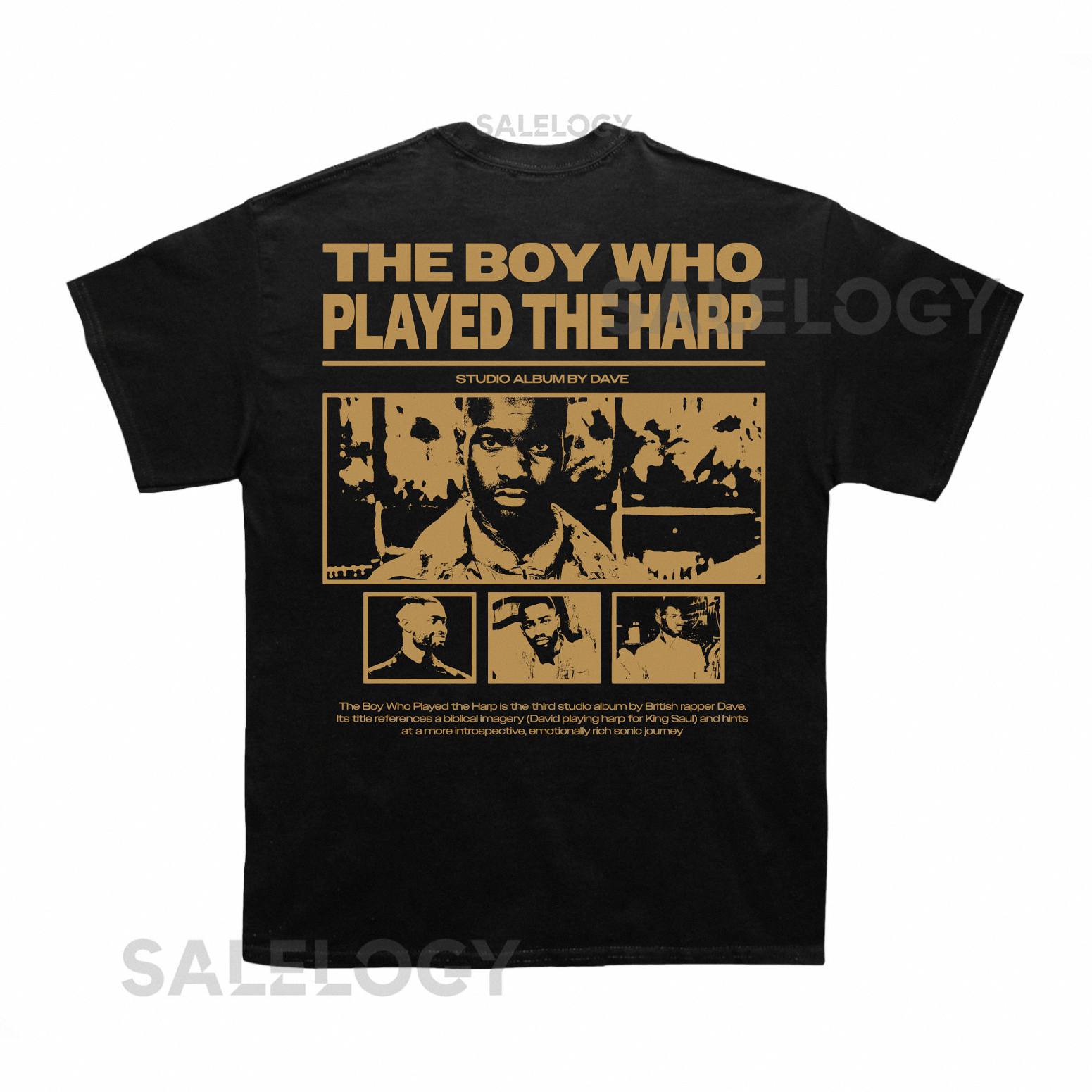 Dave The Boy Who Played The Harp Poster T shirt