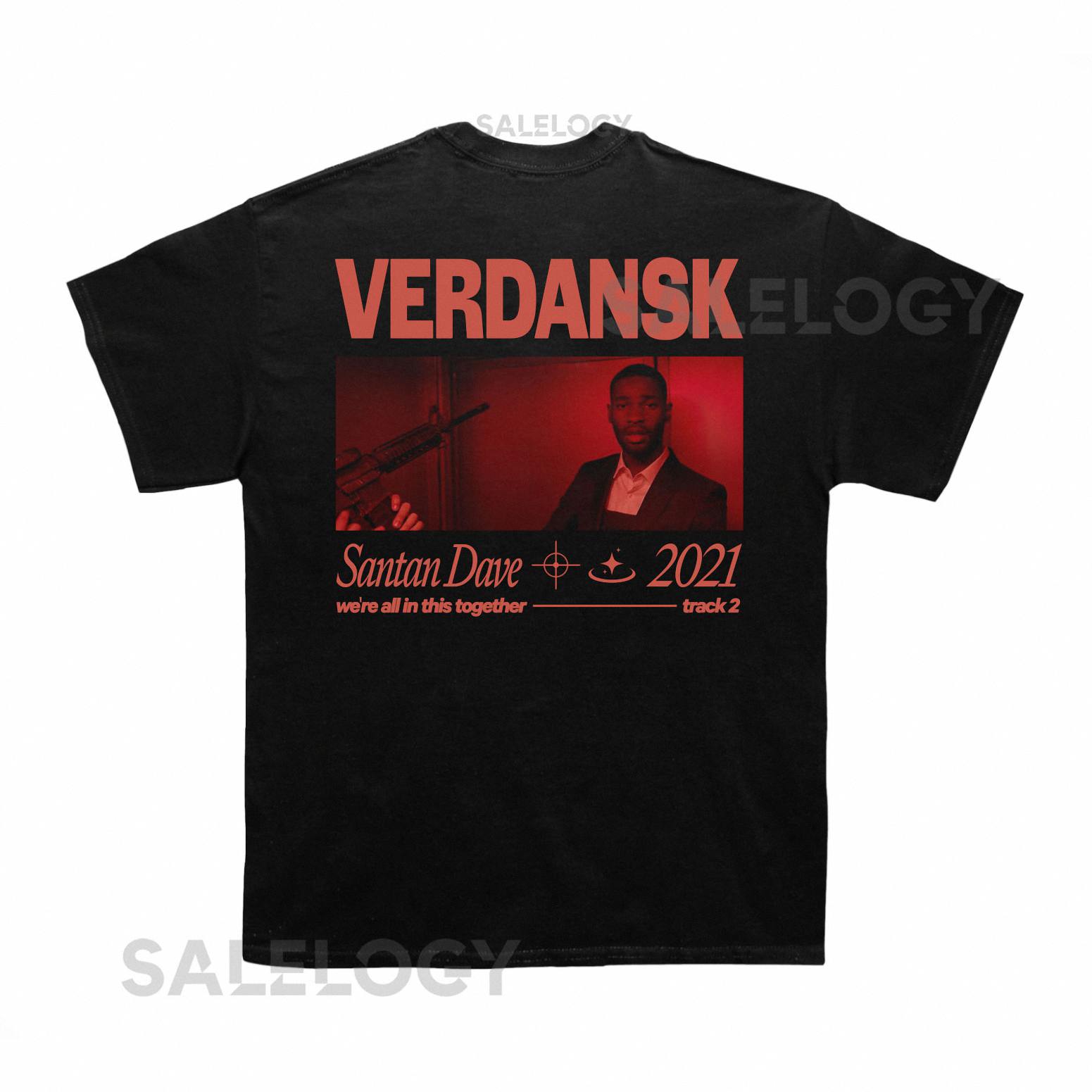 Dave Verdansk T shirt (With Backprint)