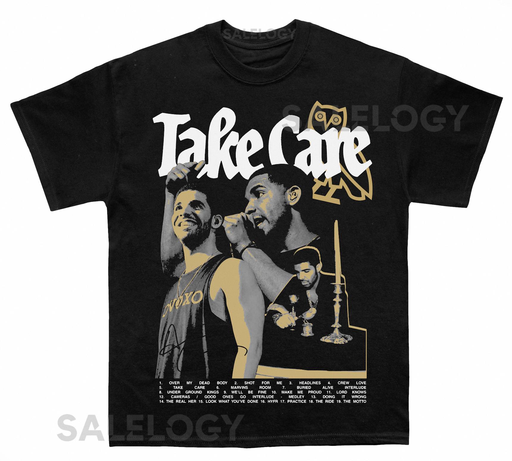 Drake Take Care Album T shirt