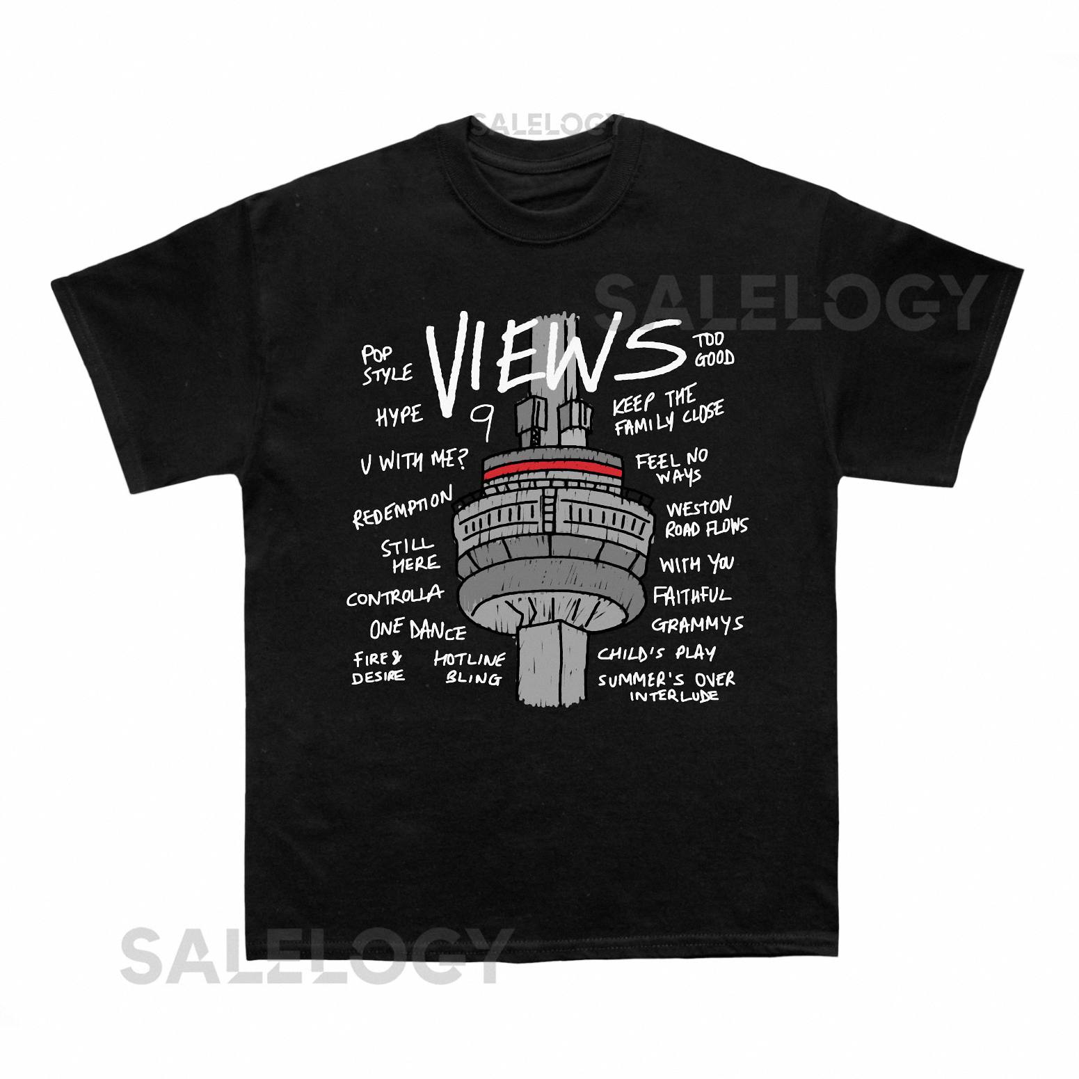 Drake Views Sketchbook T shirt