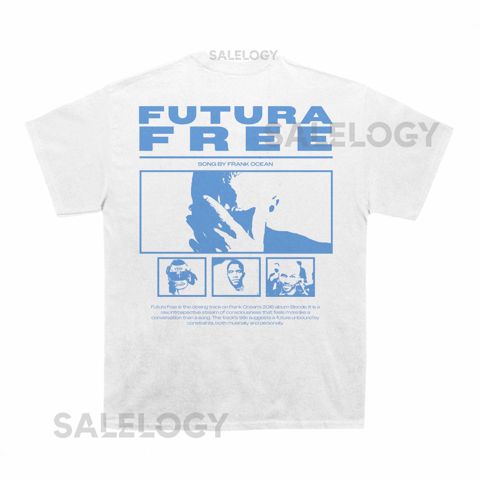 Frank Ocean Futura Free Poster T shirt (With Backprint)