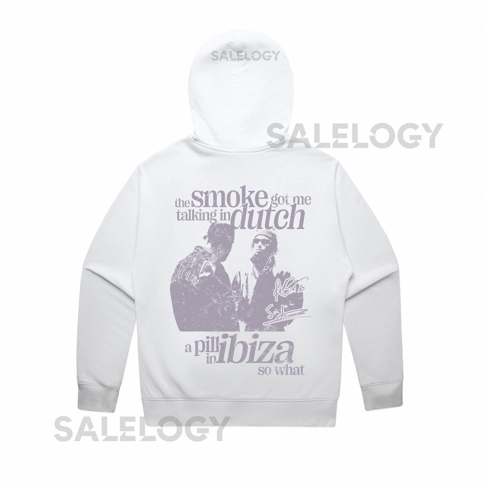 Hours In Silence Hoodie (With Backprint)