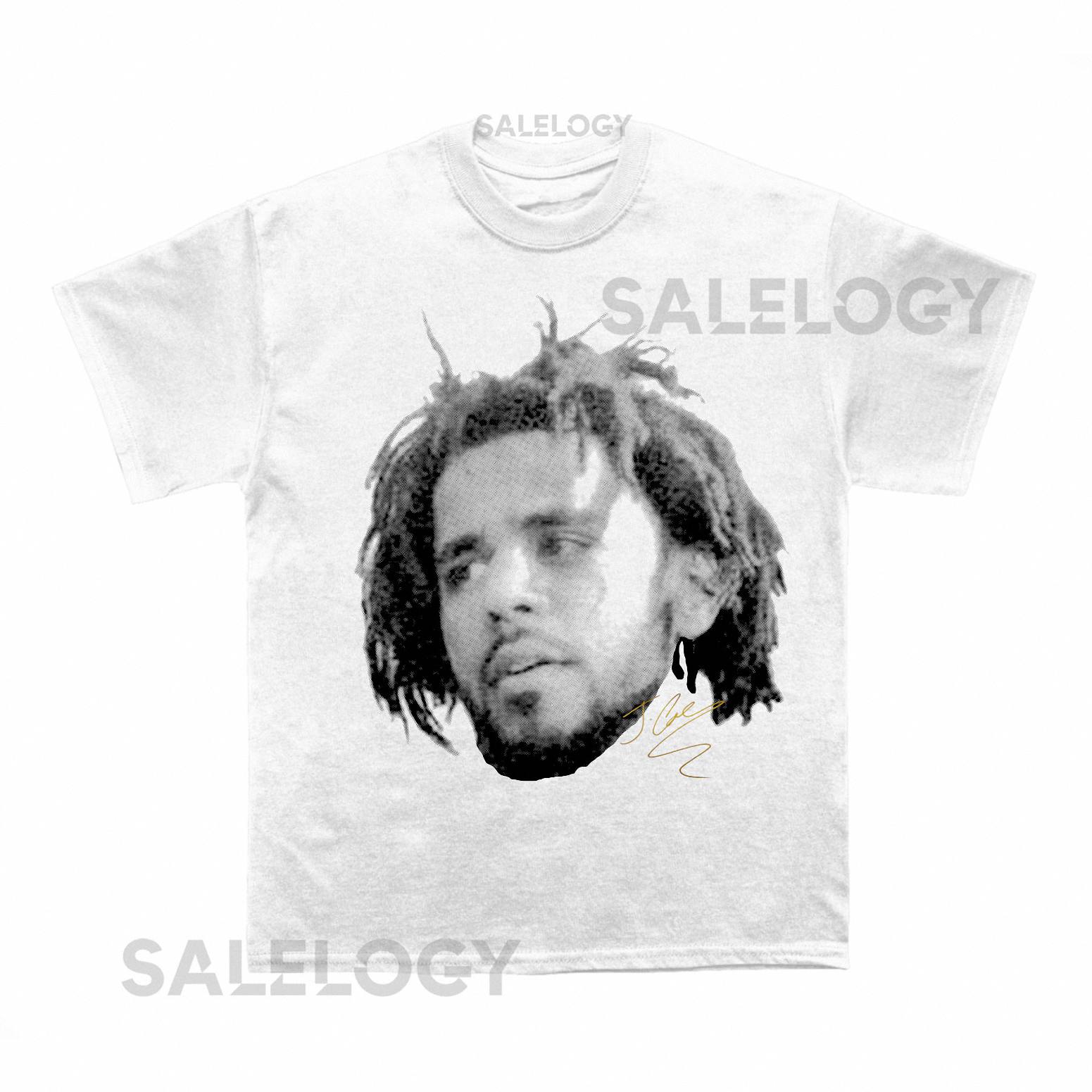 J Cole Face T shirt