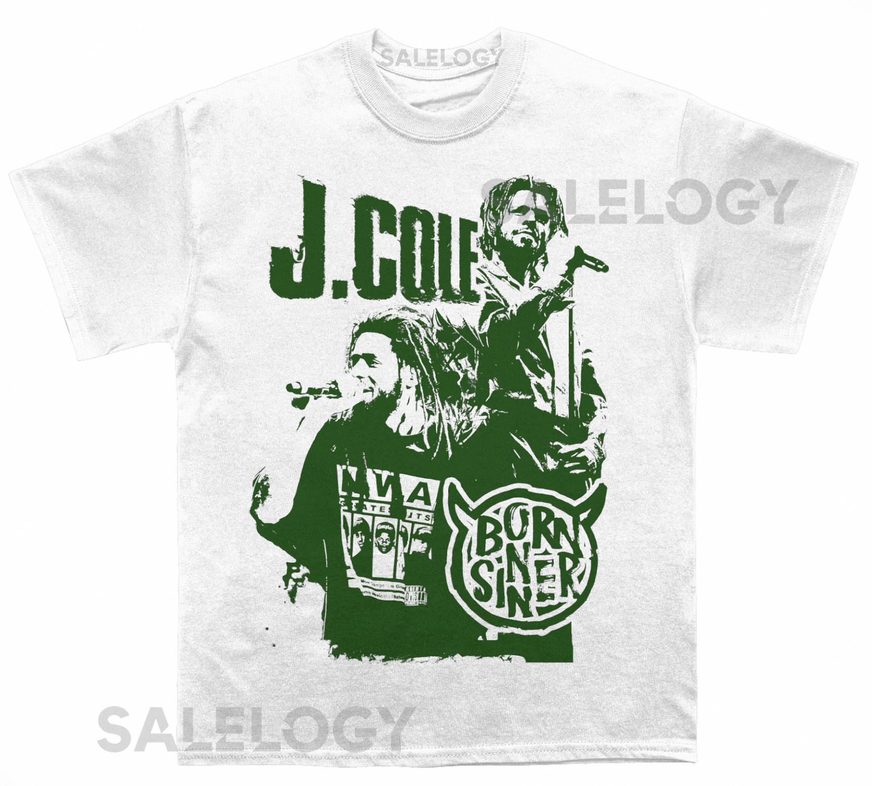 J Cole Silhouette T shirt