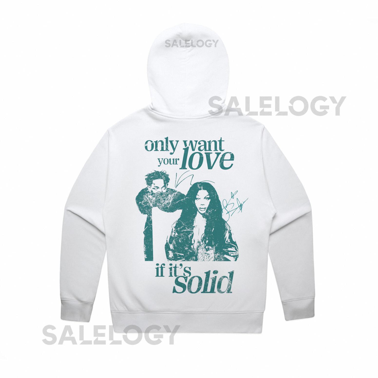 Kendrick  and  Sza 30 For 30 Hoodie (With Backprint)