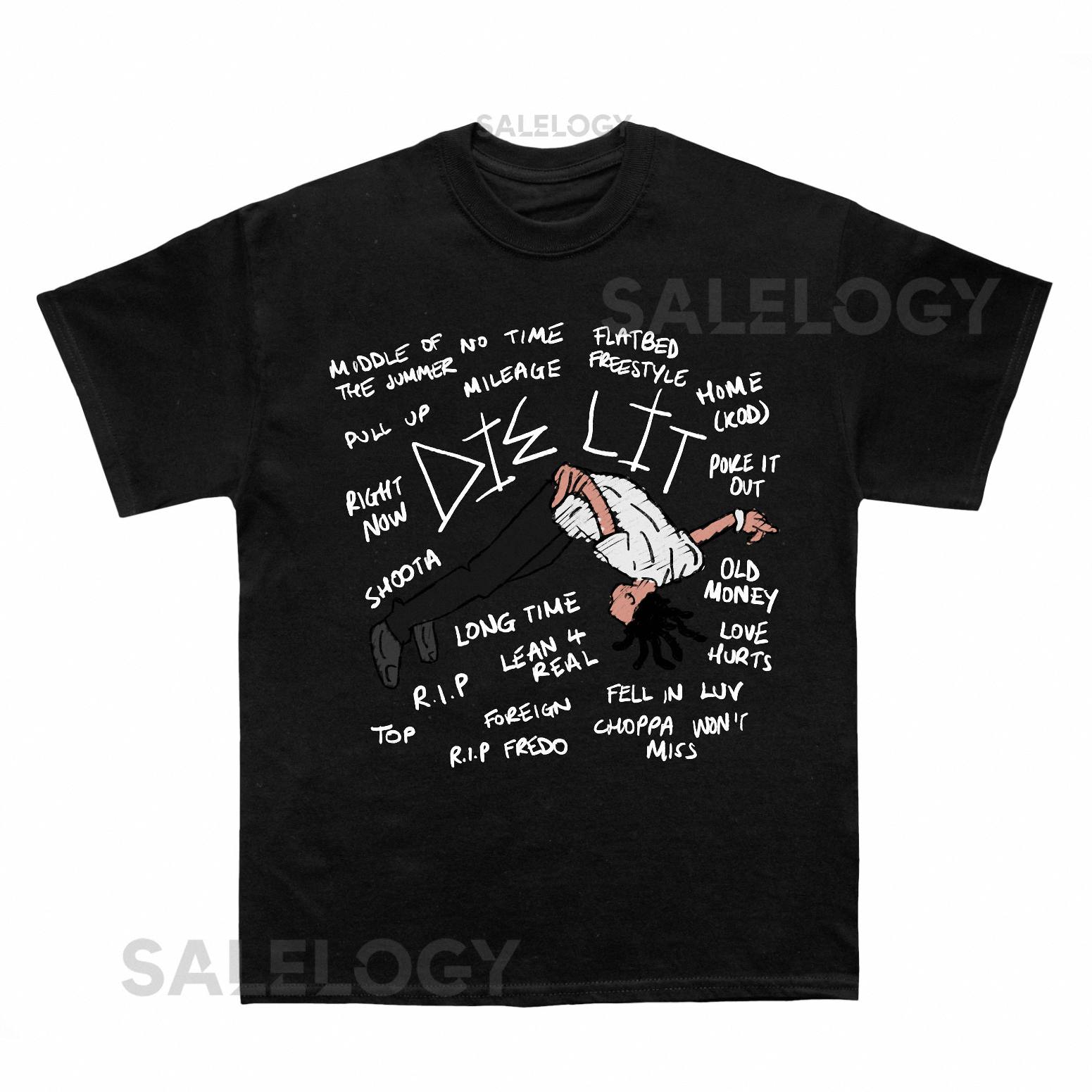 Playboi Carti Die Lit Cartoon T shirt