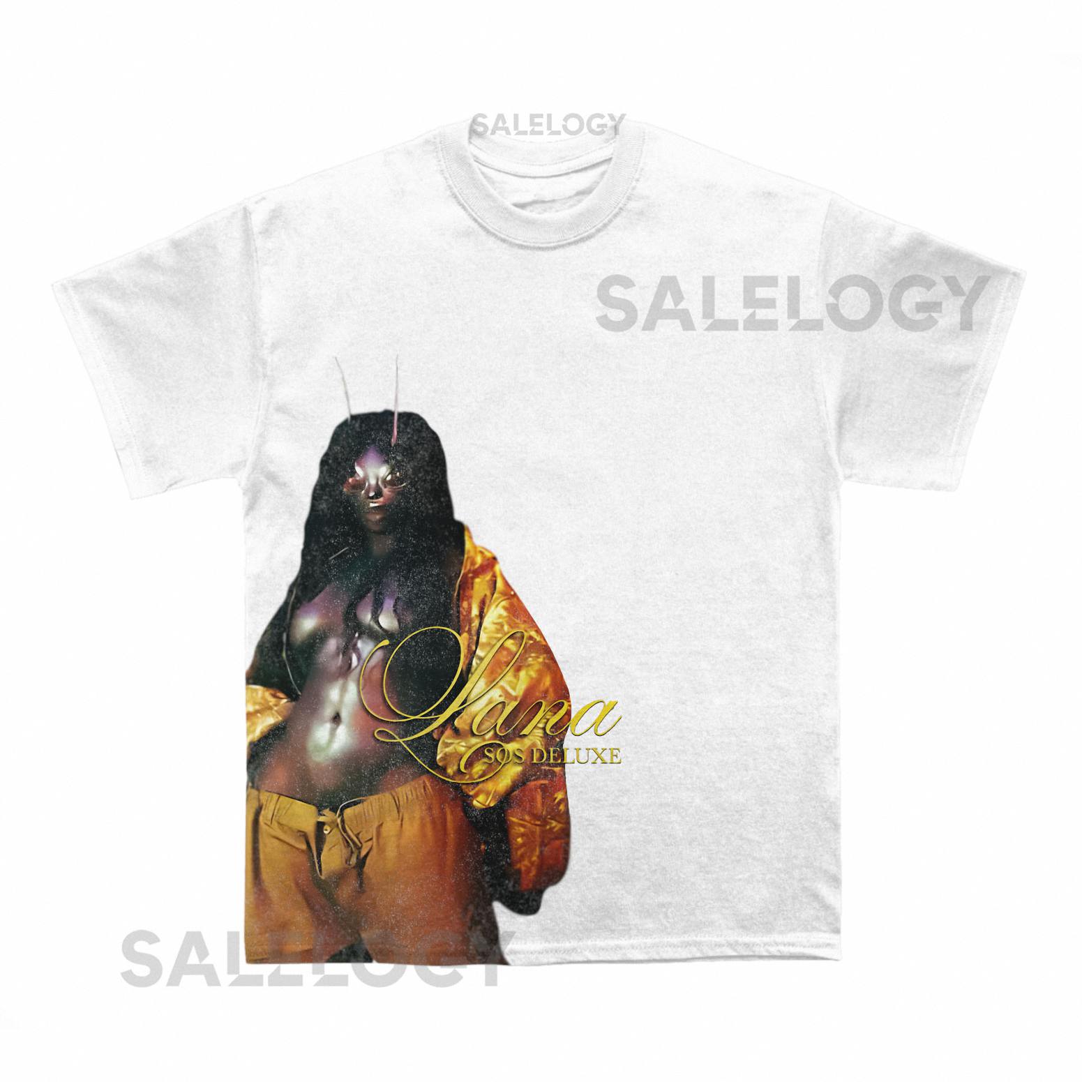 Sza Lana Alien T shirt (With Backprint)
