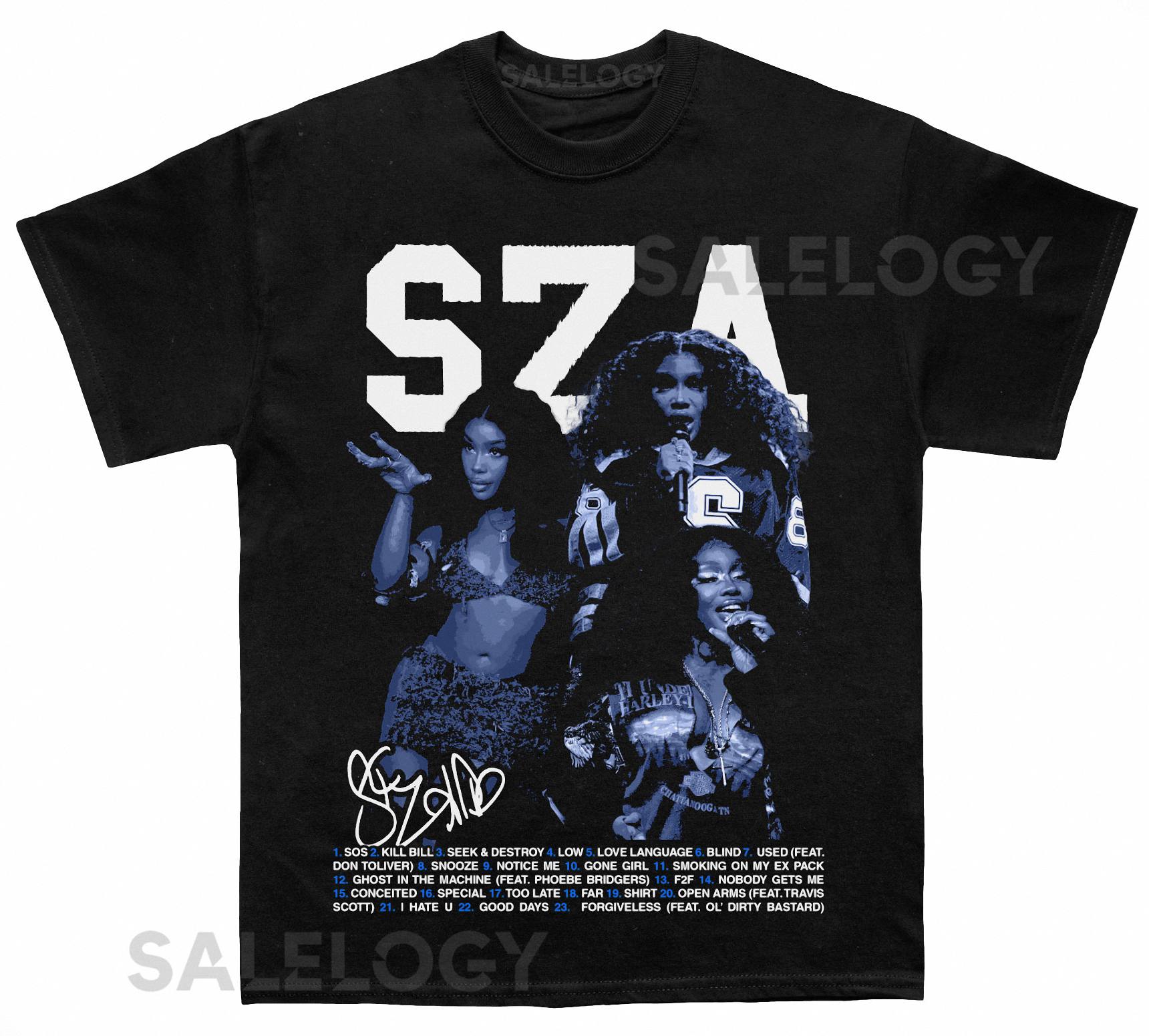 Sza SOS Album T shirt