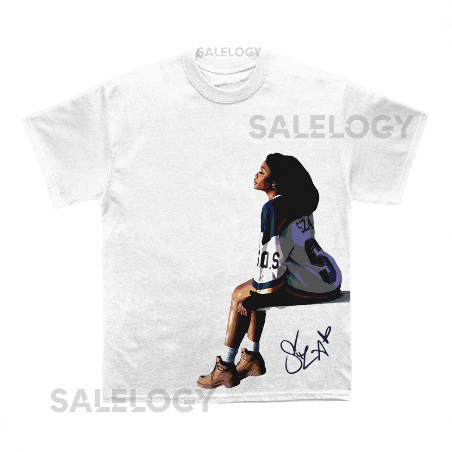 Sza SOS Signature T shirt (With Backprint)