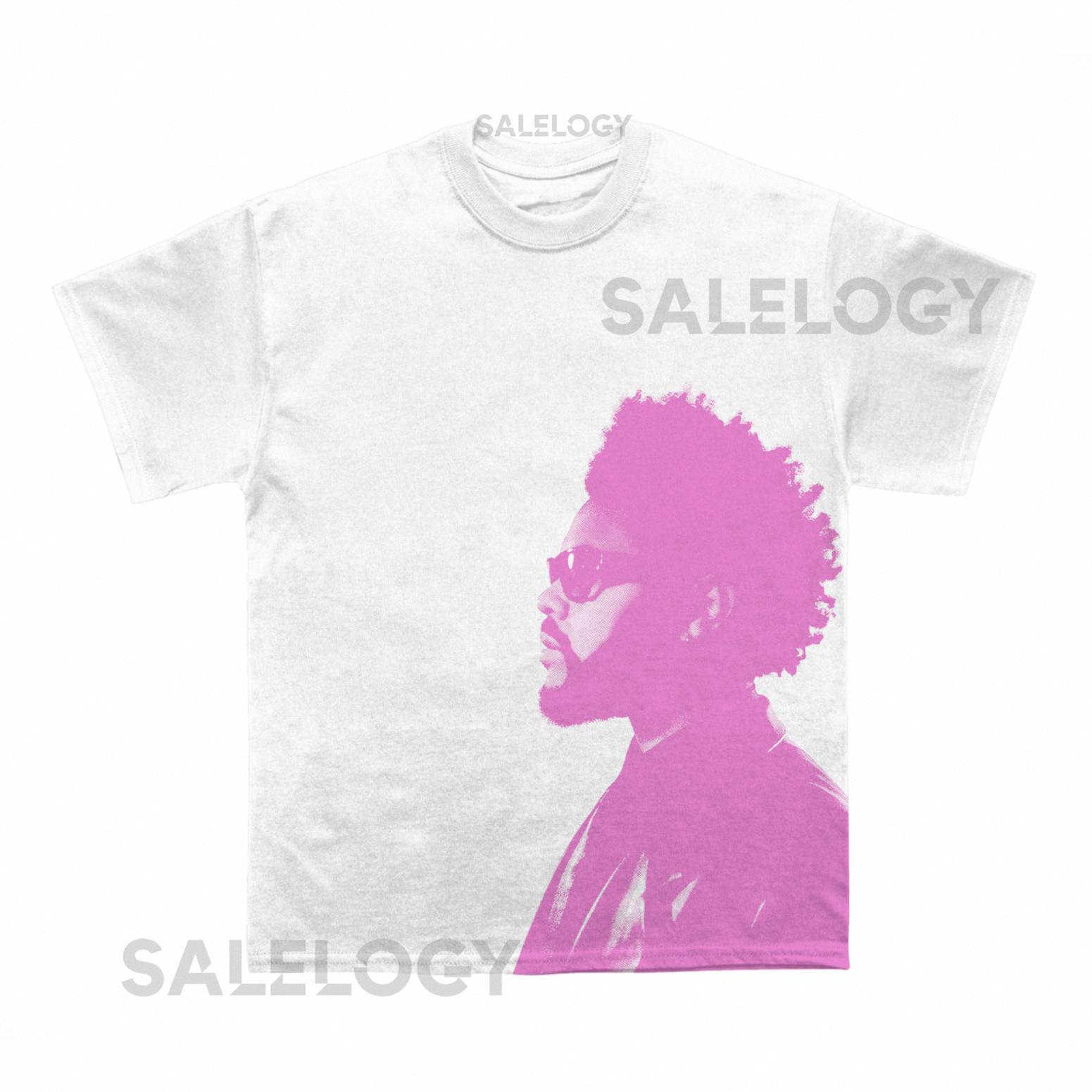 The Weeknd Heartless Halftone T shirt (With Backprint)