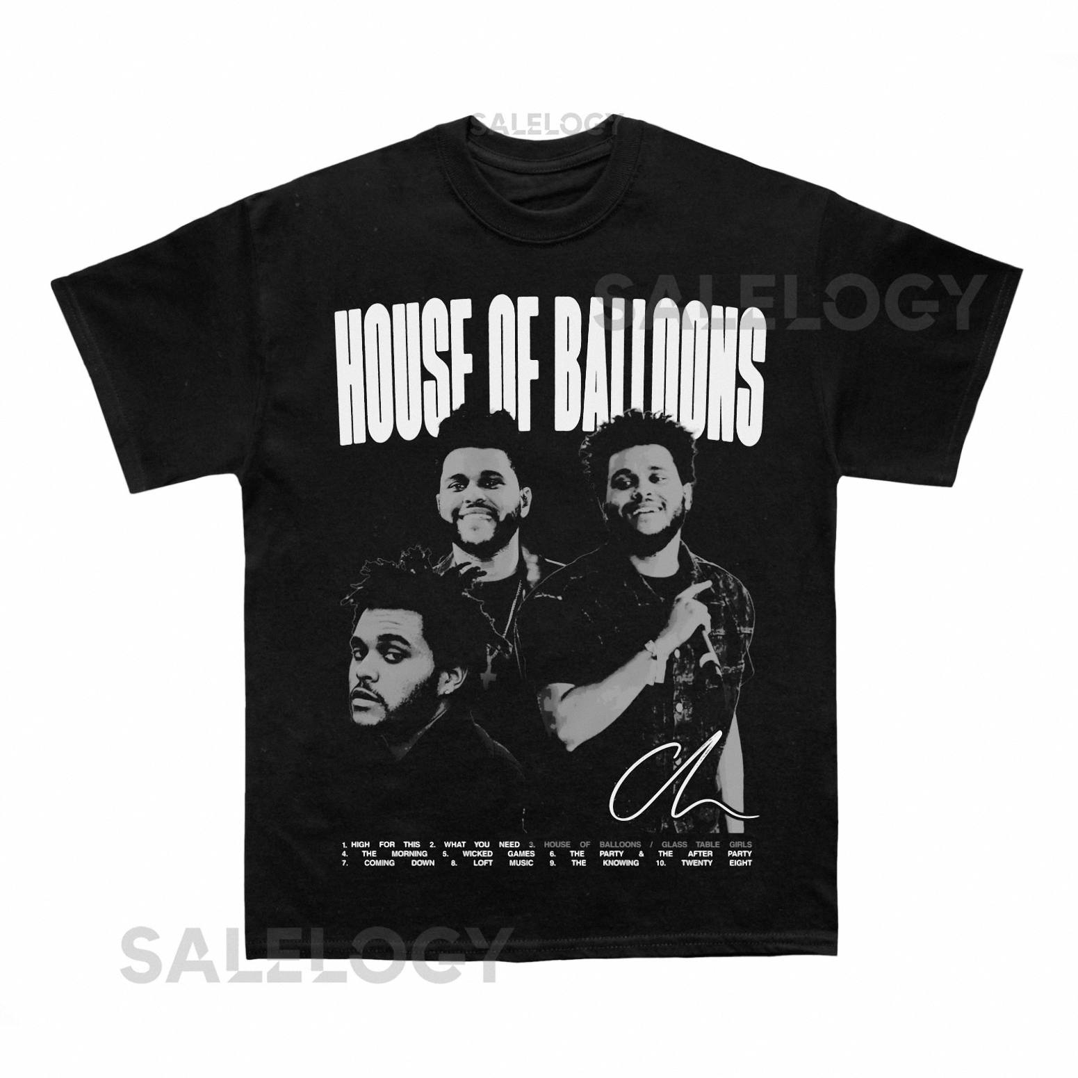 The Weeknd House Of Balloons Album T shirt
