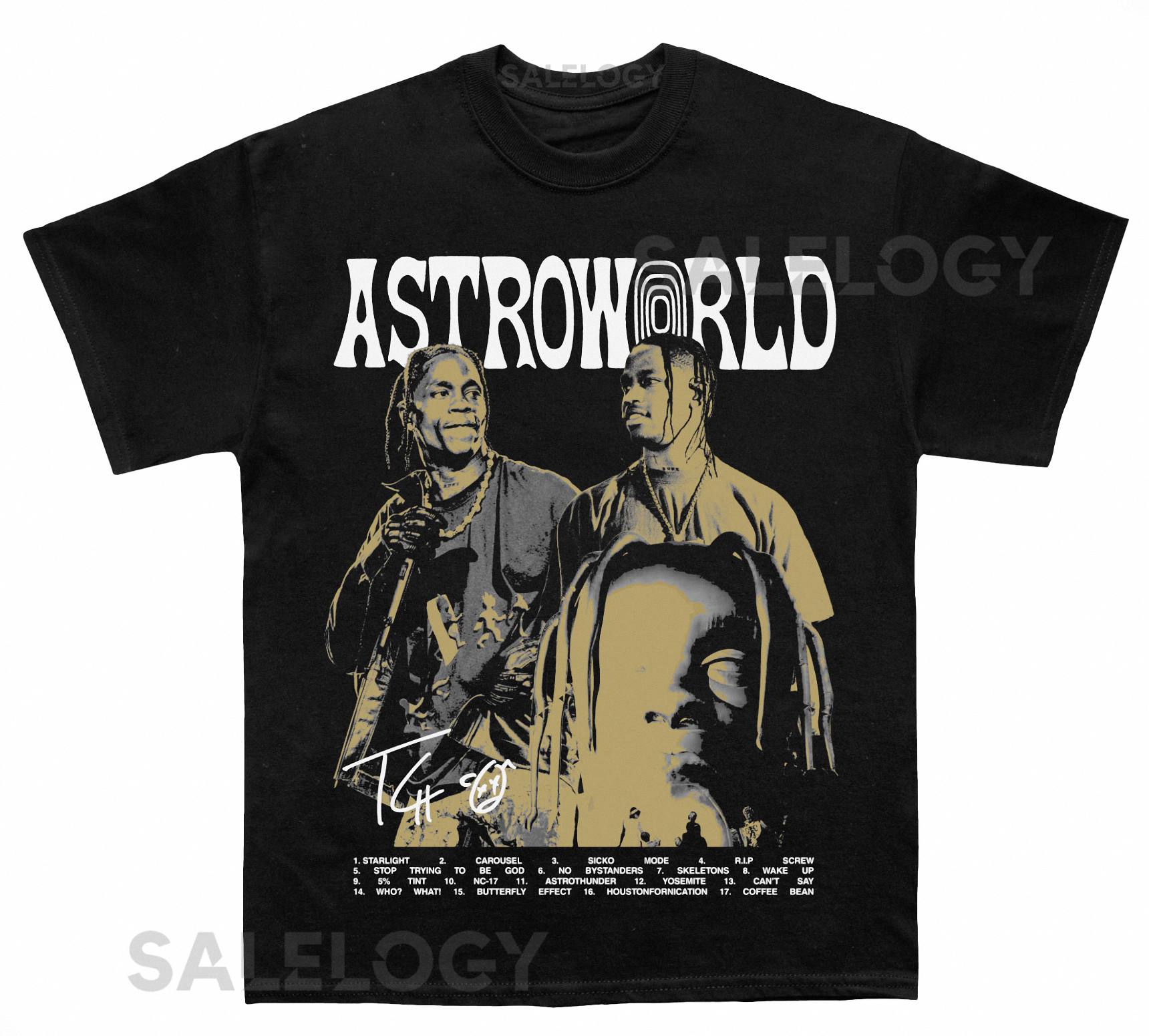 Travis Astroworld Album T shirt