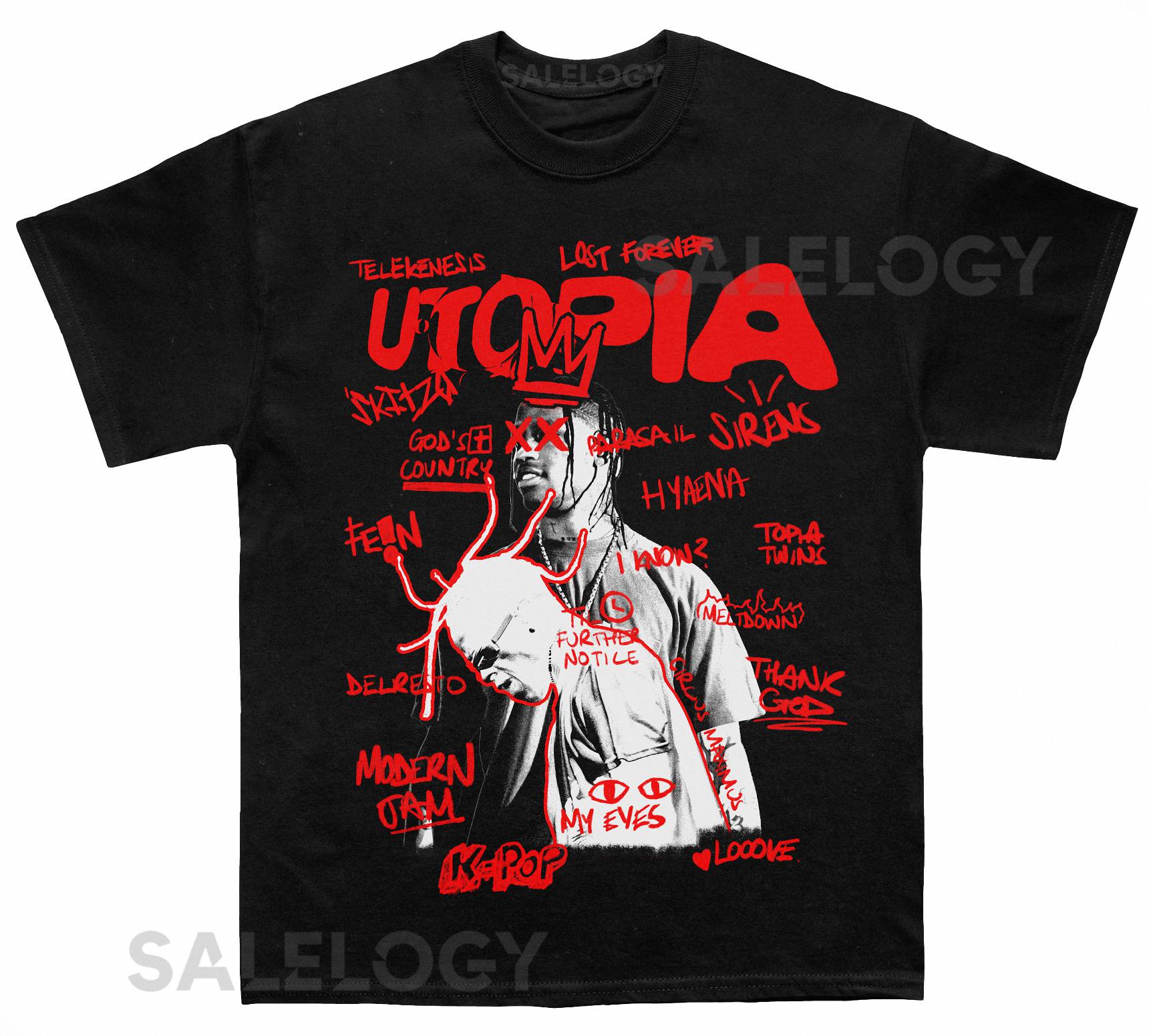 Travis Utopia Sketchbook T shirt