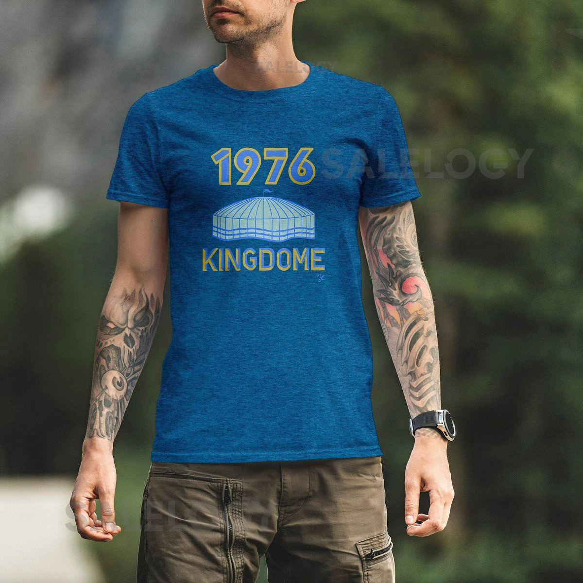 1976 Seattle Kingdome Unisex Tee_1