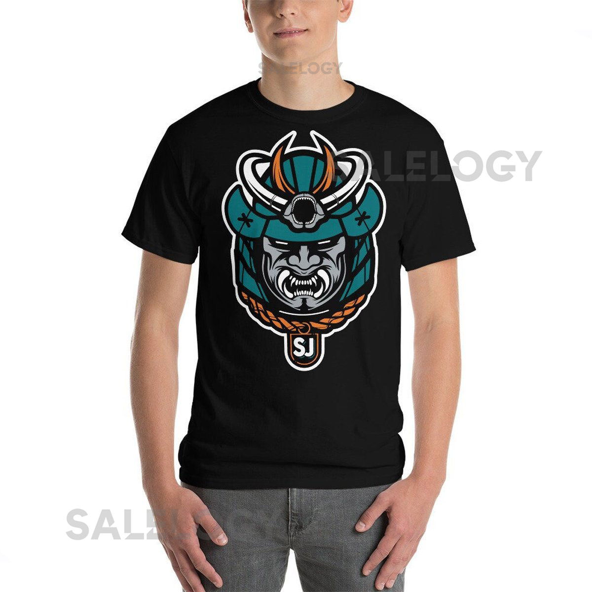 Sharks Design San Jose Hockey Short Sleeve T-Shirt_446