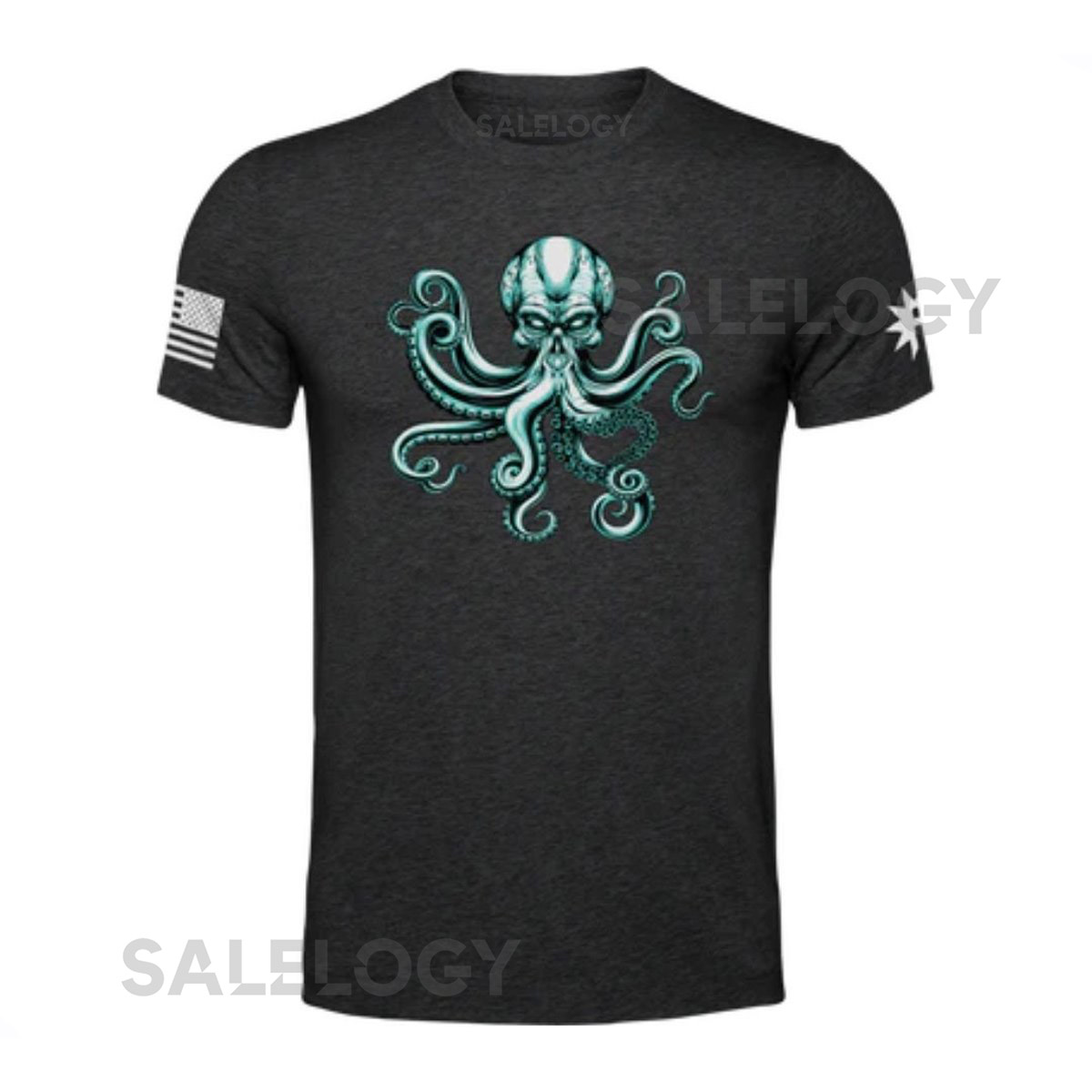 Kraken Unisex T-Shirt Funny Graphic Tee Fitness Athletic Apparel Trendy Design Great Gift for Men and Women_171