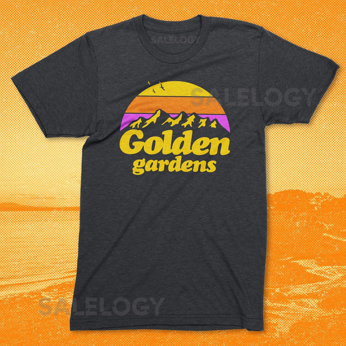 Golden Gardens Seattle Tshirt - Ballard shirt - Sunset tee_105