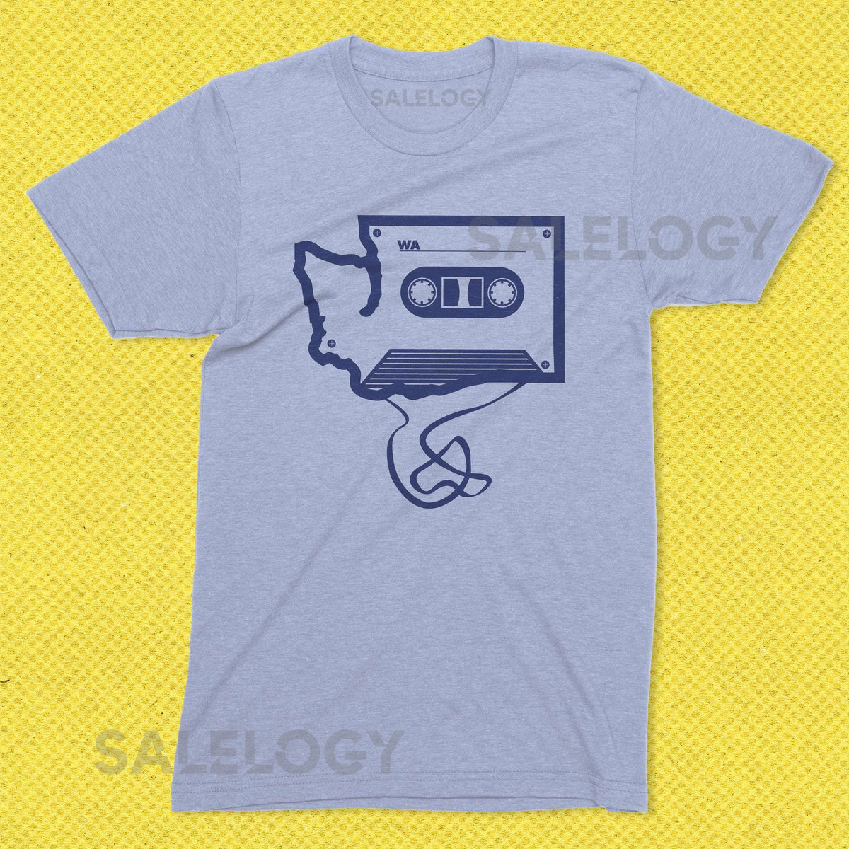 Washington Cassette tshirt Seattle vintage style shirt pnw t shirt northwest gift band tee WA gift_663