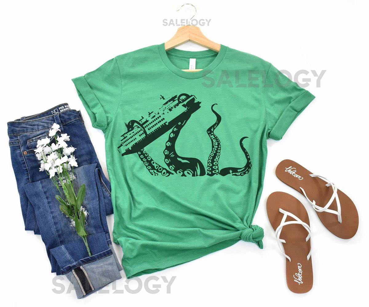 Ferry Kraken T-shirt Washington State Ferries Kraken Tshirt Ferry shirt WA T-shirt Gift for Him Her Local Tee Pacific Northwest tee_94